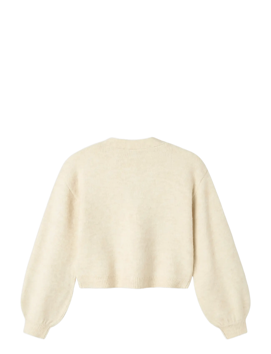 name it - NKFRINA LS KNIT CARD NOOS - koftor - jet stream - 2