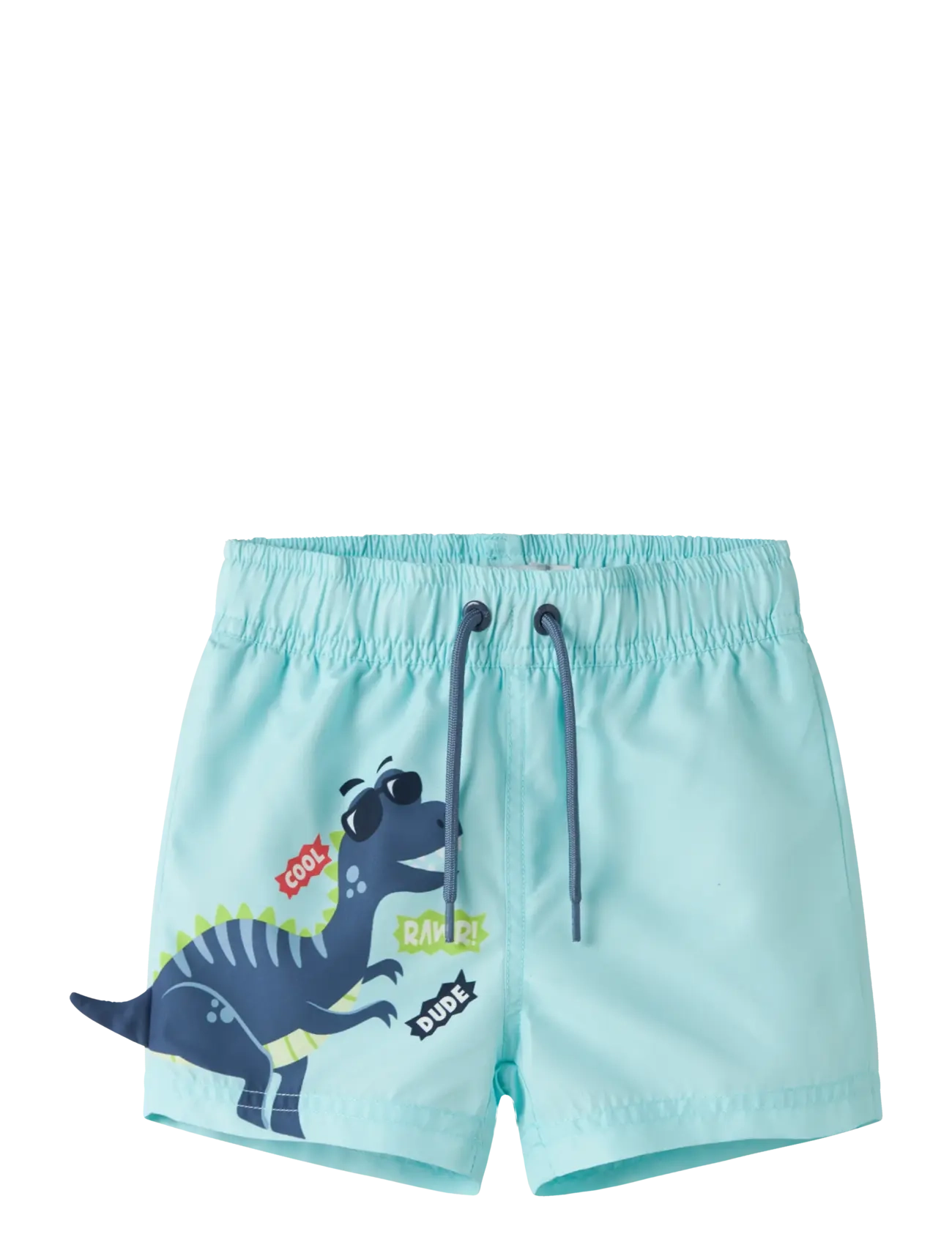 name it NMMZAKAN SWIM SHORTS - Badehosen - LIMPET SHELL / blue