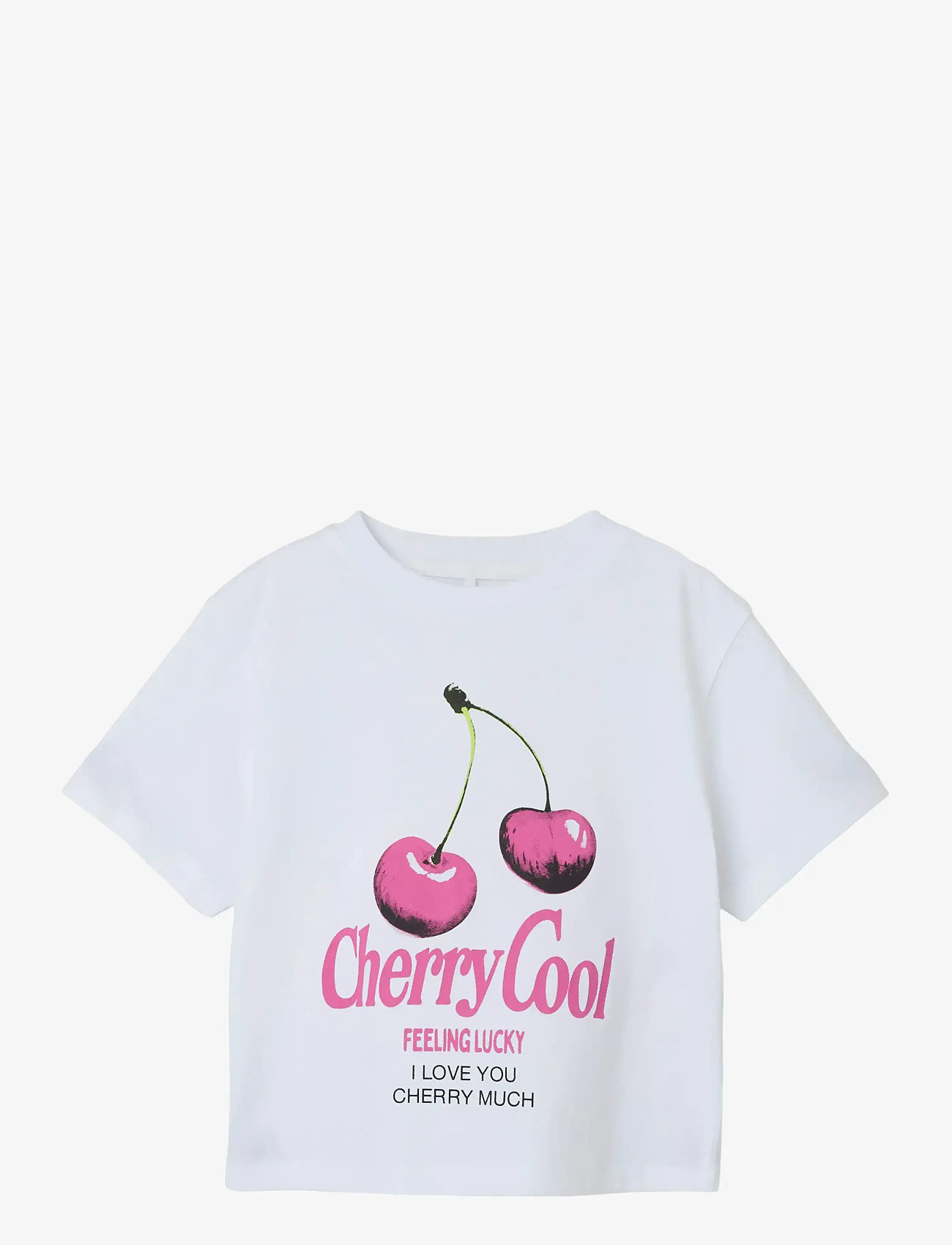 name it - NMFHARMONY SS NREG TOP - bright white - 0