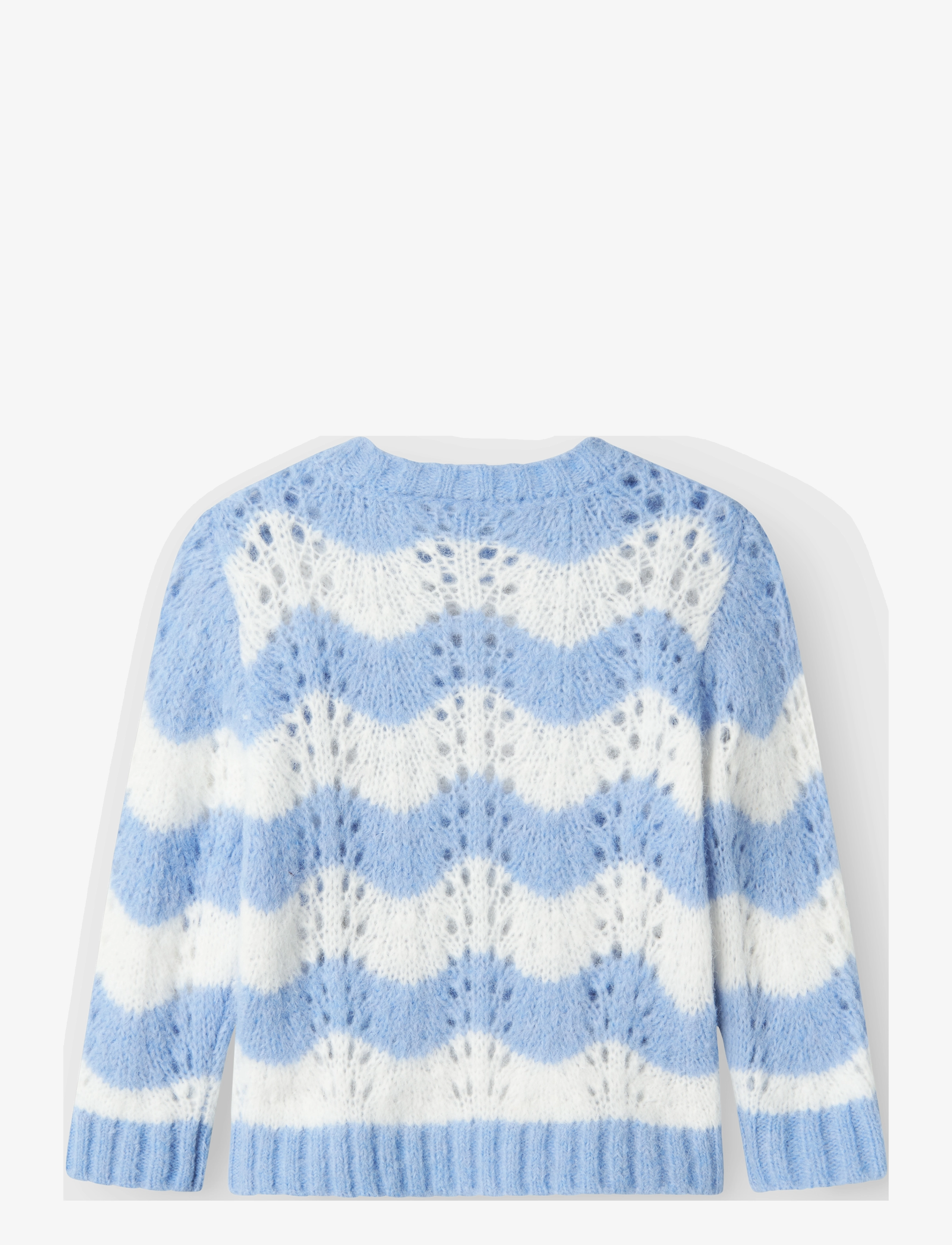name it - NMFDAMILLA LS KNIT - trøjer - serenity - 1