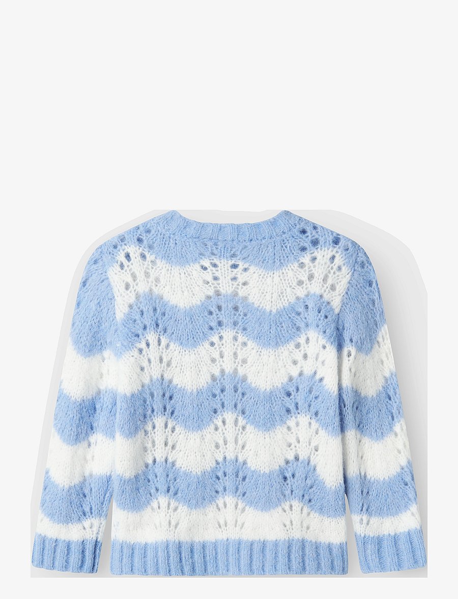 name it - NMFDAMILLA LS KNIT - pullover - serenity - 1