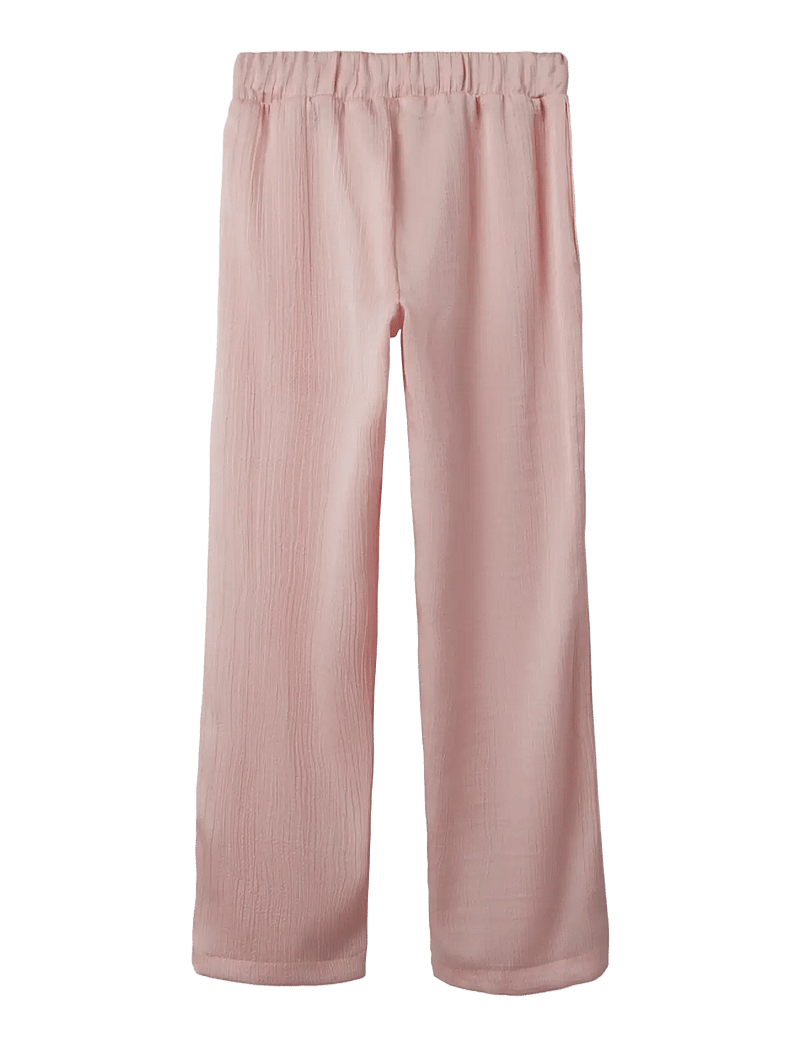name it - NKFHANIN WIDE PANT - lilac snow - 2