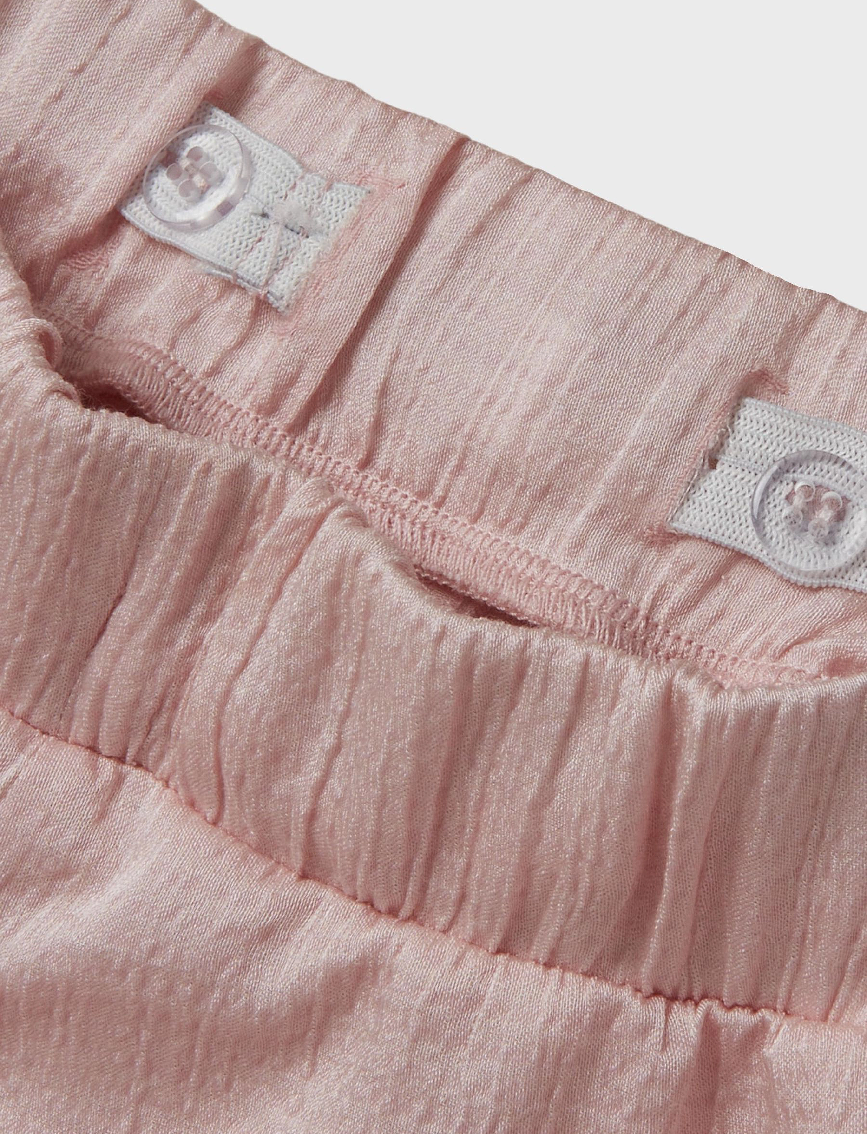 name it - NKFHANIN WIDE PANT - lilac snow - 5