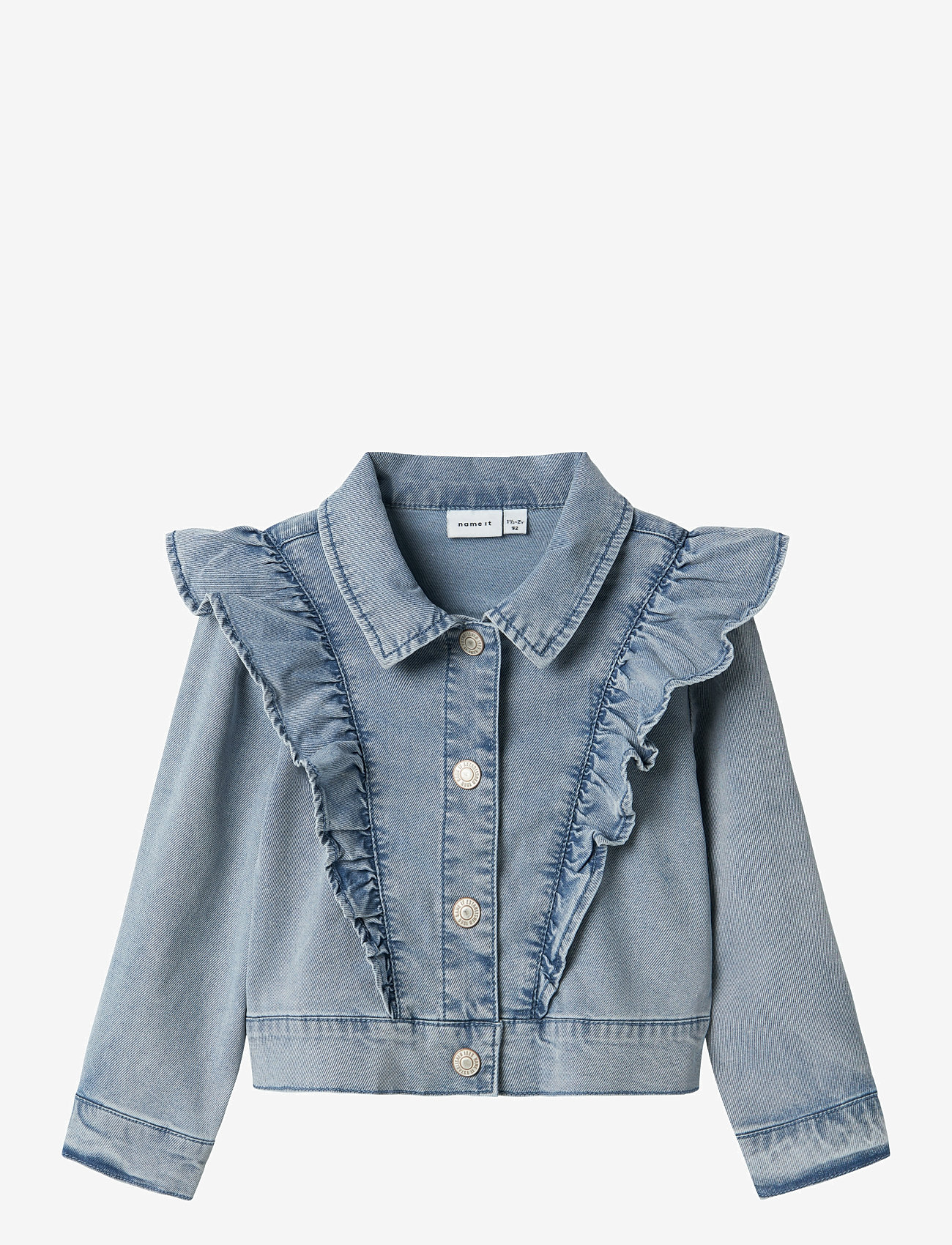name it - NMFAMBER DNM JACKET 1544-YB D - light blue denim - 0