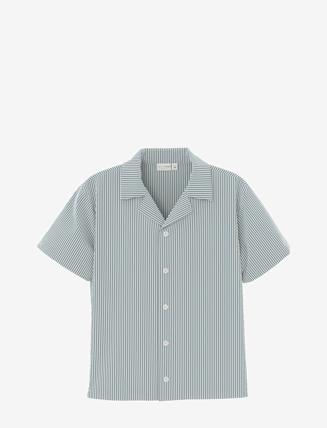 name it - NKMVERYL SS NREG SHIRT - kurzärmlige hemden - spring lake - 0
