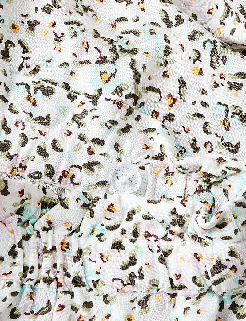 name it - NKFVELMA WIDE PANT - bukser - bright white - 2