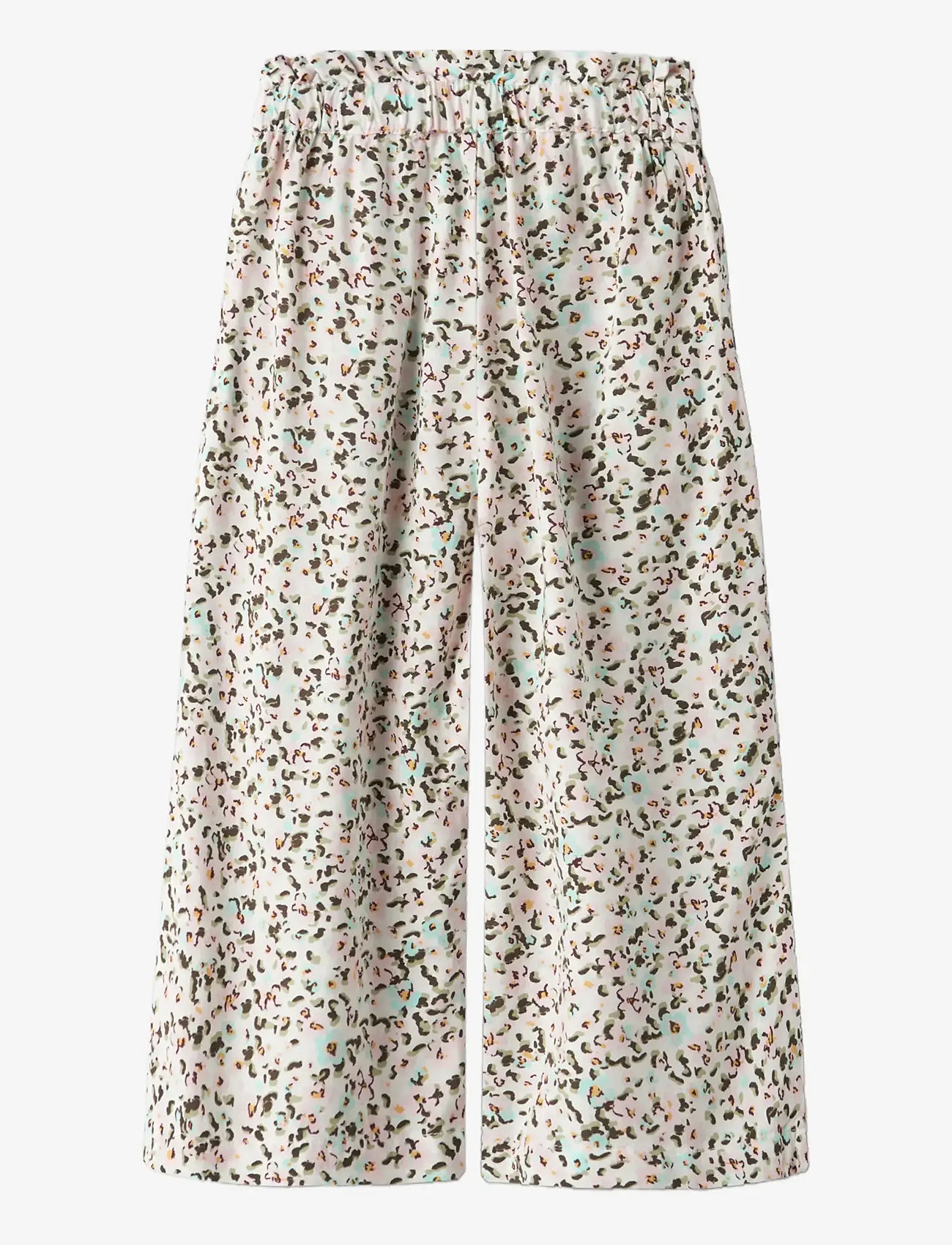 name it - NMFVELMA WIDE PANT - babybukser - bright white - 2