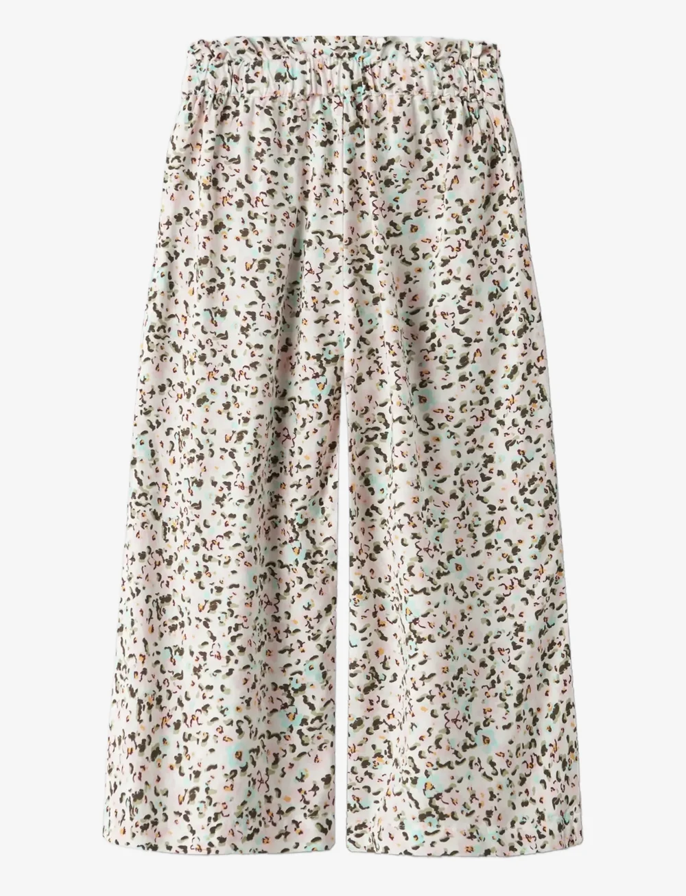 name it - NMFVELMA WIDE PANT - babyhosen - bright white - 2