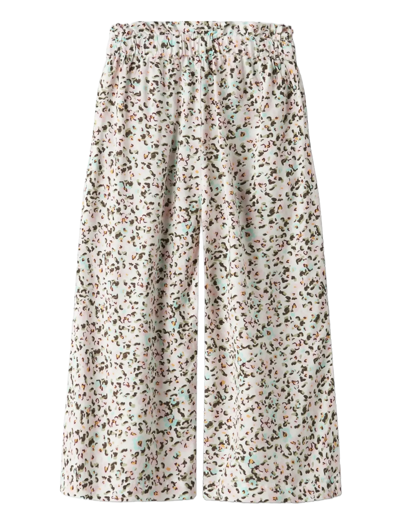 name it - NMFVELMA WIDE PANT - sommerschnäppchen - bright white - 2