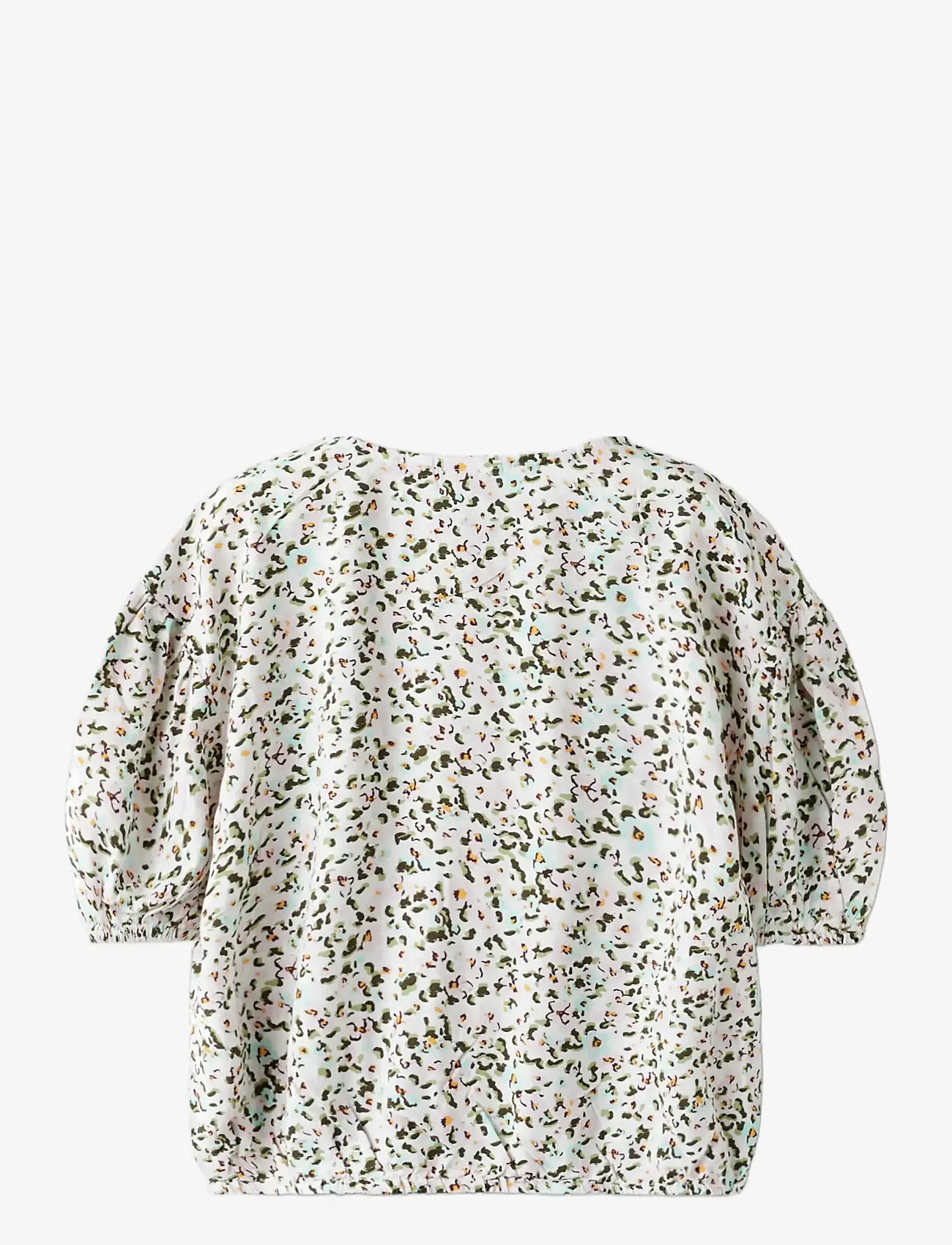 name it - NKFVELMA SS SHORT TOP - die niedrigsten preise - bright white - 1