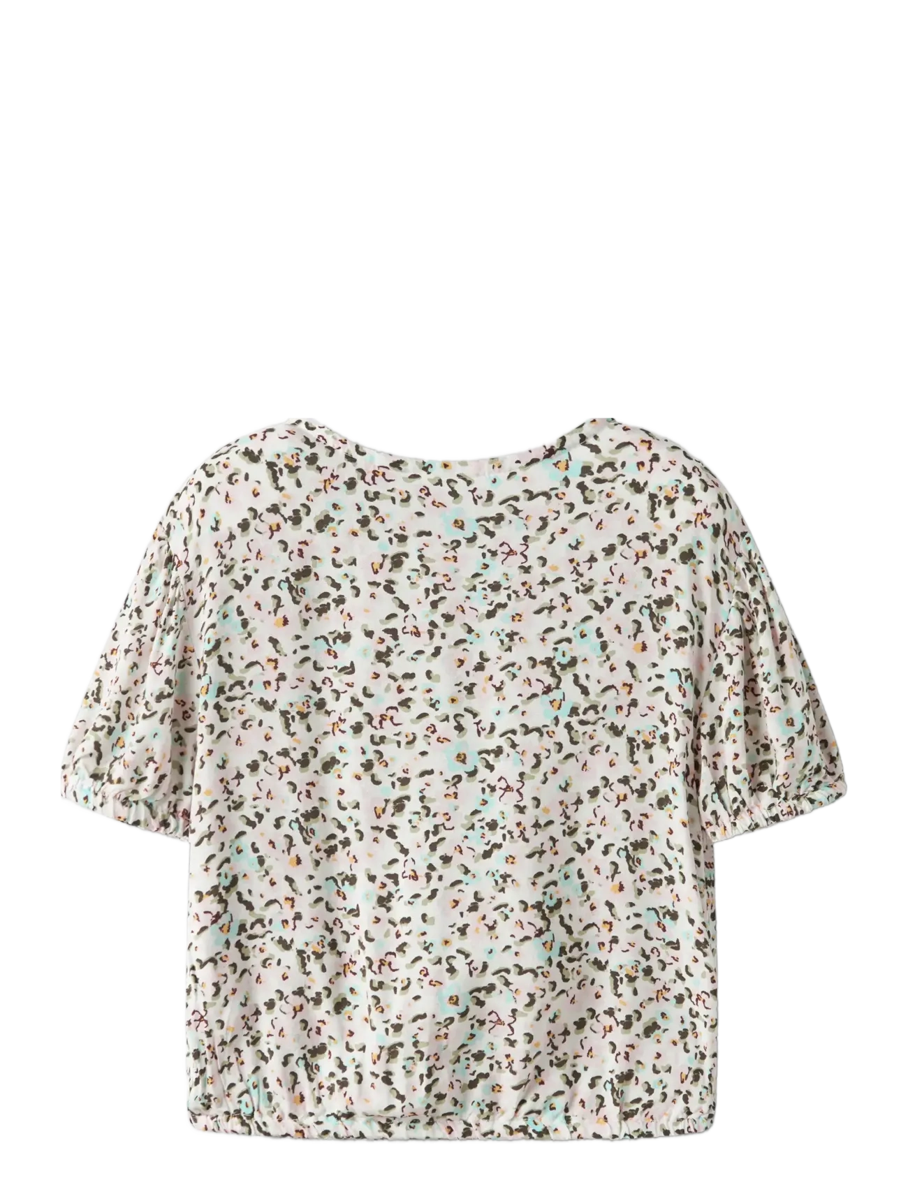 name it - NMFVELMA SS SHORT TOP - bluser & tunikaer - bright white - 1