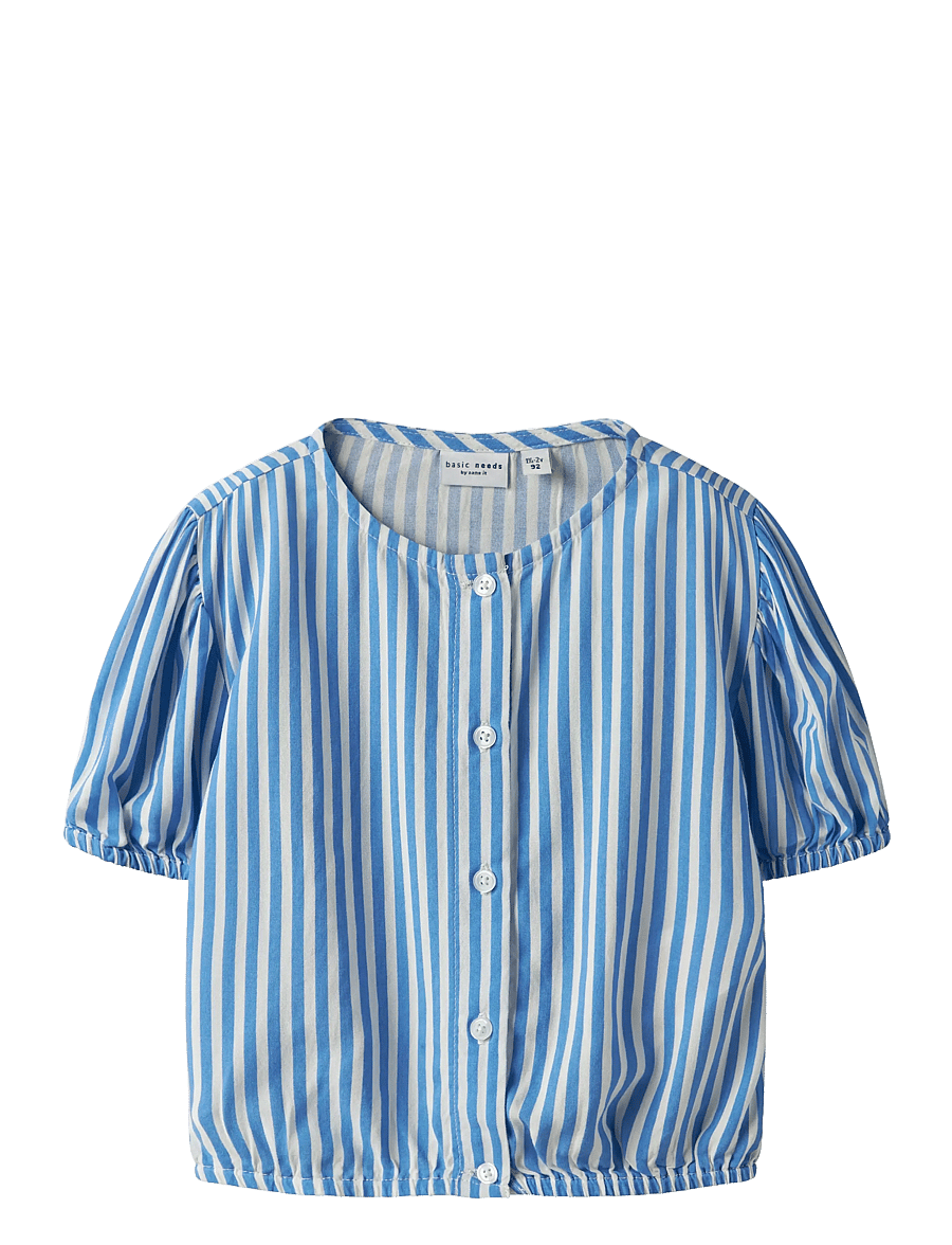 name it - NMFVELMA SS SHORT TOP - blusen & tuniken - provence - 0
