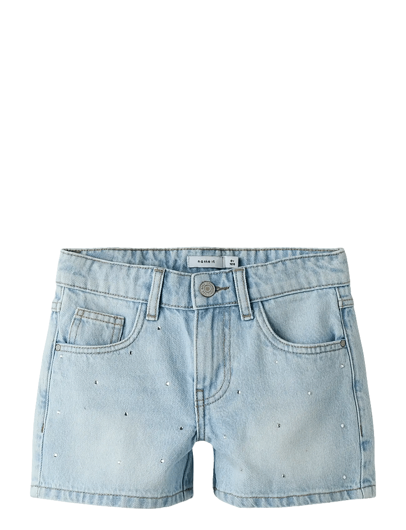 name it - NKFROSE RHINE DNM SHORTS 6042-AC NOOS - džinsiniai šortai - light blue denim - 0
