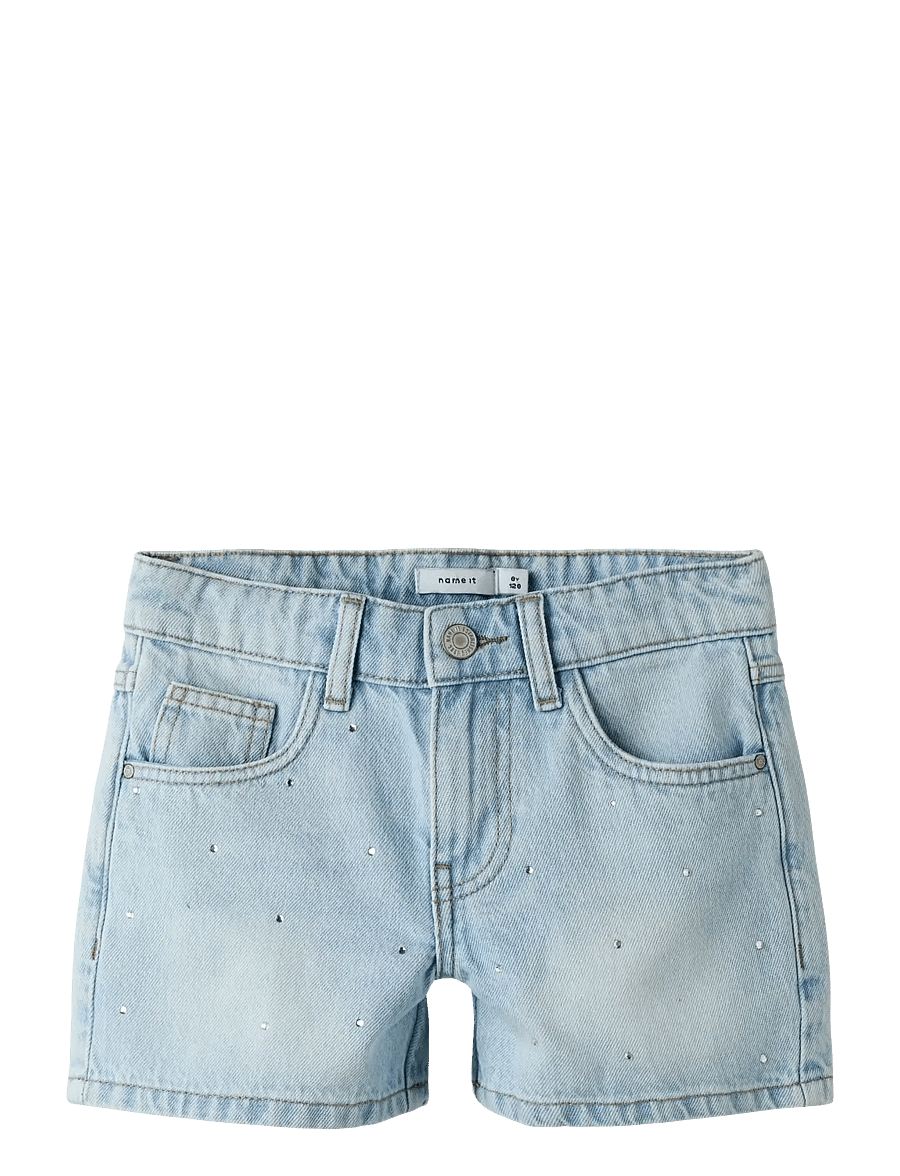 name it - NKFROSE RHINE DNM SHORTS 6042-AC NOOS - jeansshorts - light blue denim - 0