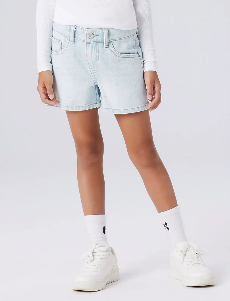 name it - NKFROSE RHINE DNM SHORTS 6042-AC NOOS - džinsiniai šortai - light blue denim - 5