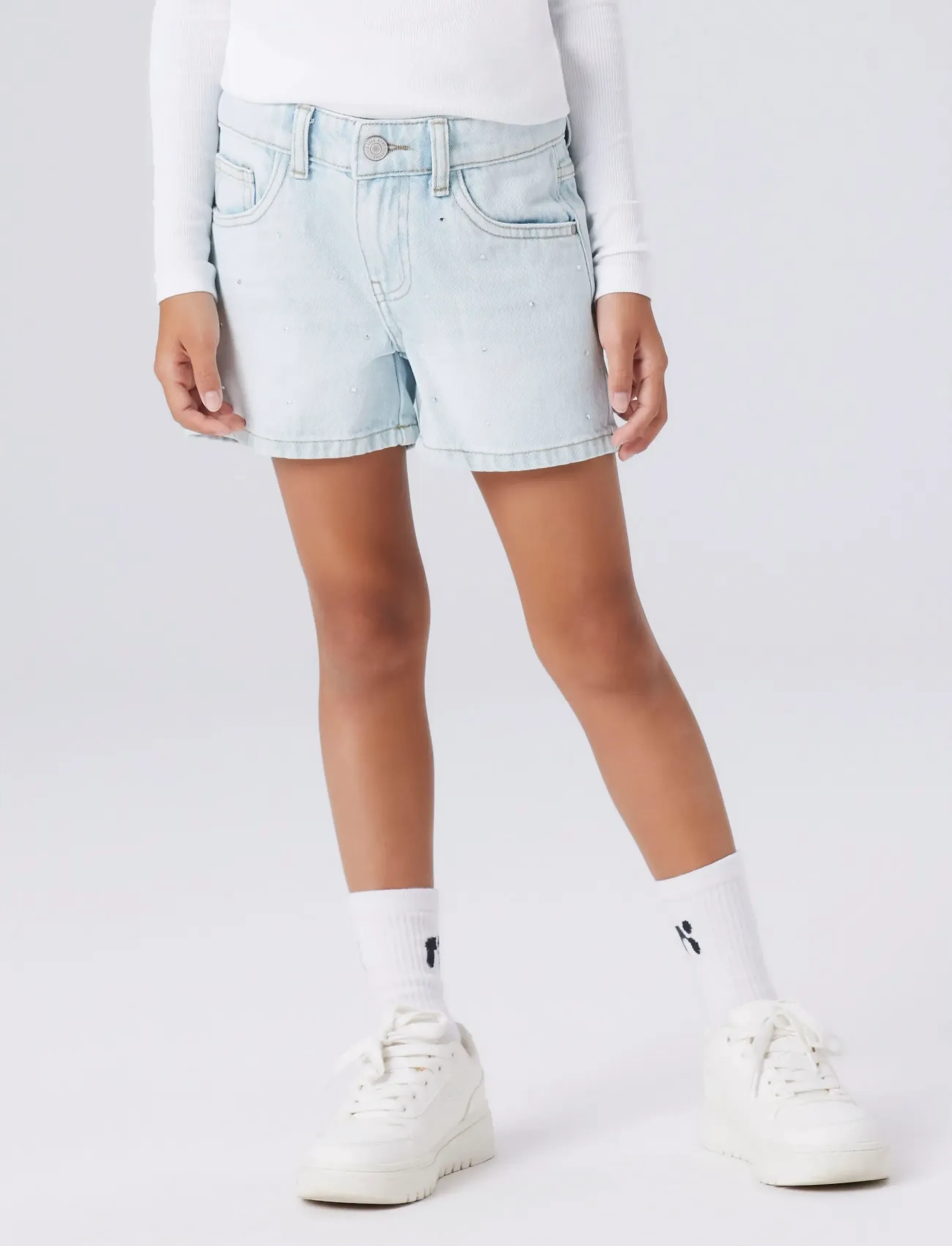 name it - NKFROSE RHINE DNM SHORTS 6042-AC NOOS - lühikesed teksapüksid - light blue denim - 5