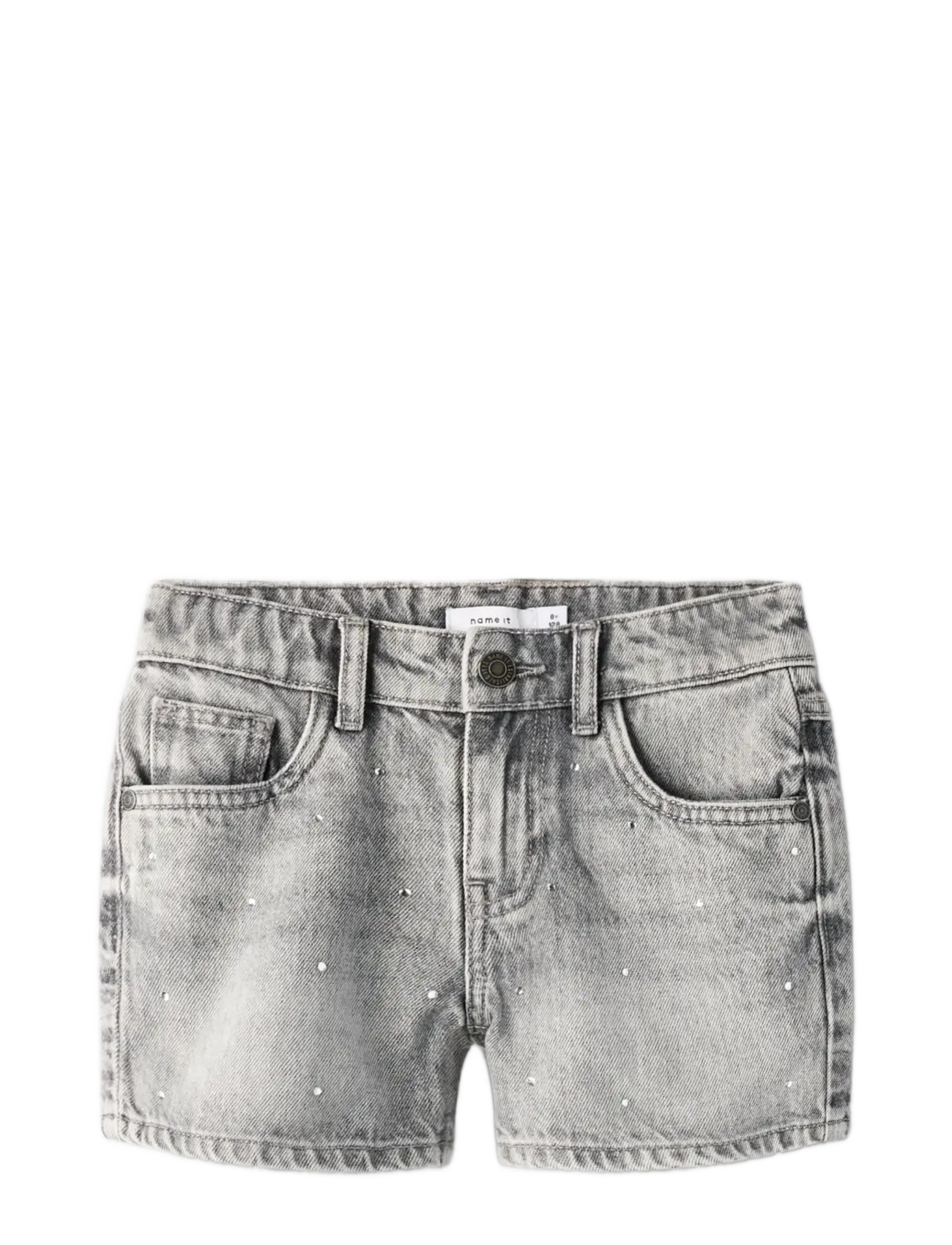 name it - NKFROSE RHINE DNM SHORTS 6042-AC NOOS - jeansshorts - light grey denim - 2