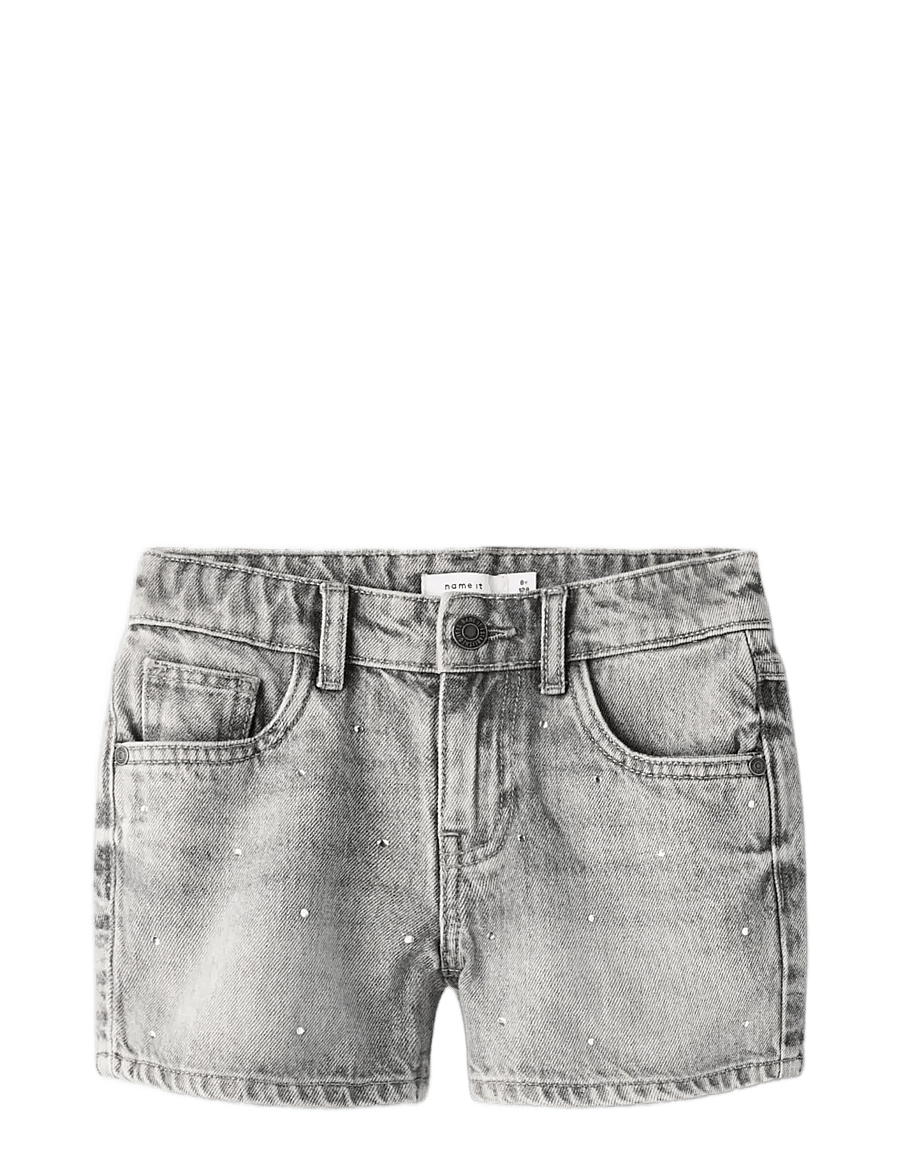 name it - NKFROSE RHINE DNM SHORTS 6042-AC NOOS - jeansshorts - light grey denim - 2
