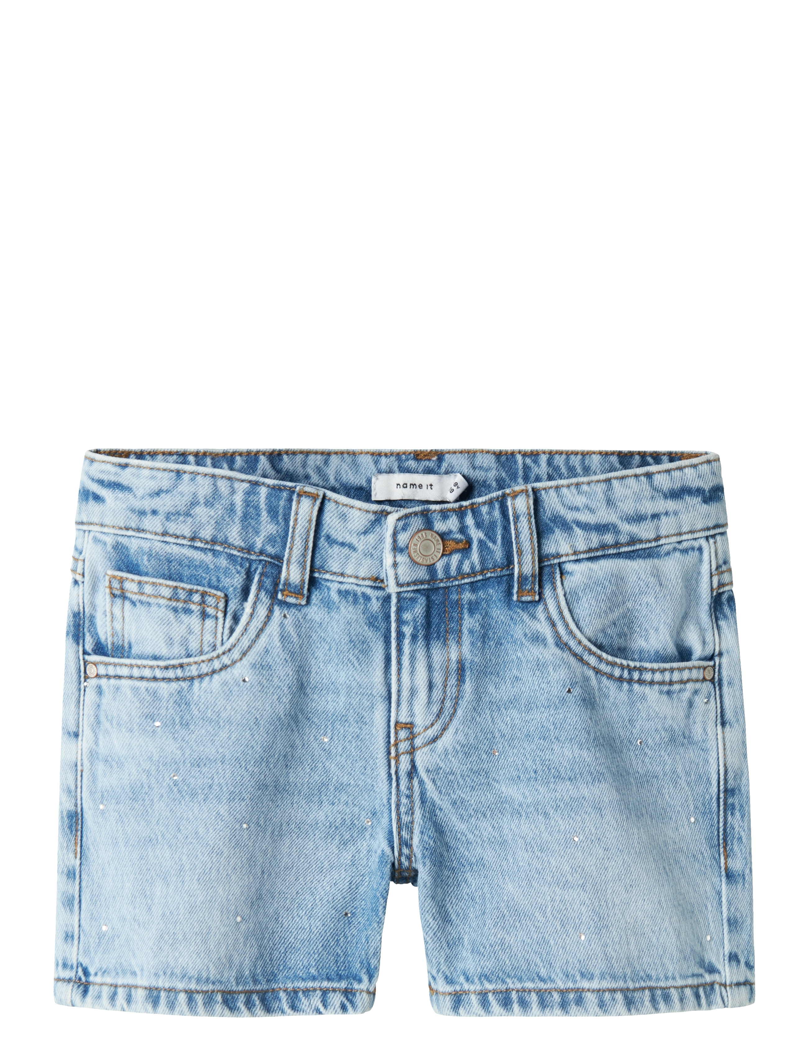 name it NKFROSE RHINE DNM SHORTS 6042-AC NOOS - 4 for 3 - MEDIUM BLUE DENIM / blue
