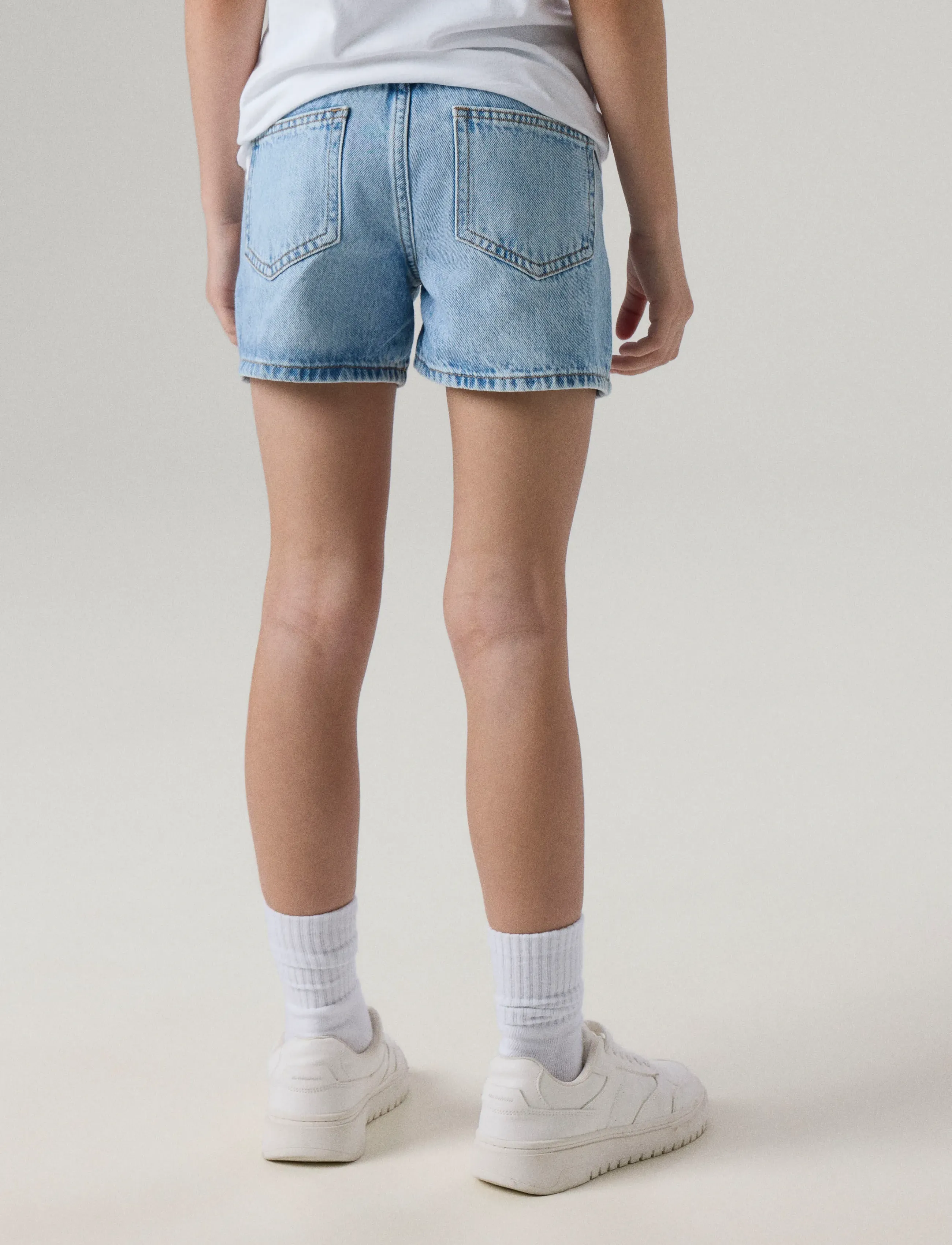 name it - NKFROSE RHINE DNM SHORTS 6042-AC NOOS - Šortai - medium blue denim - 3