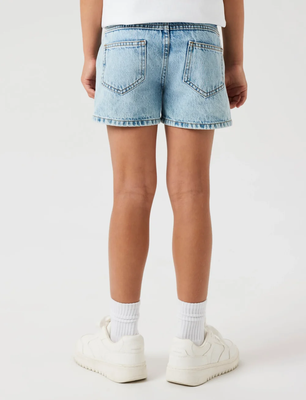 name it - NKFROSE REG DNM SHORTS 6042-AC NOOS - jeansshorts - medium blue denim - 3