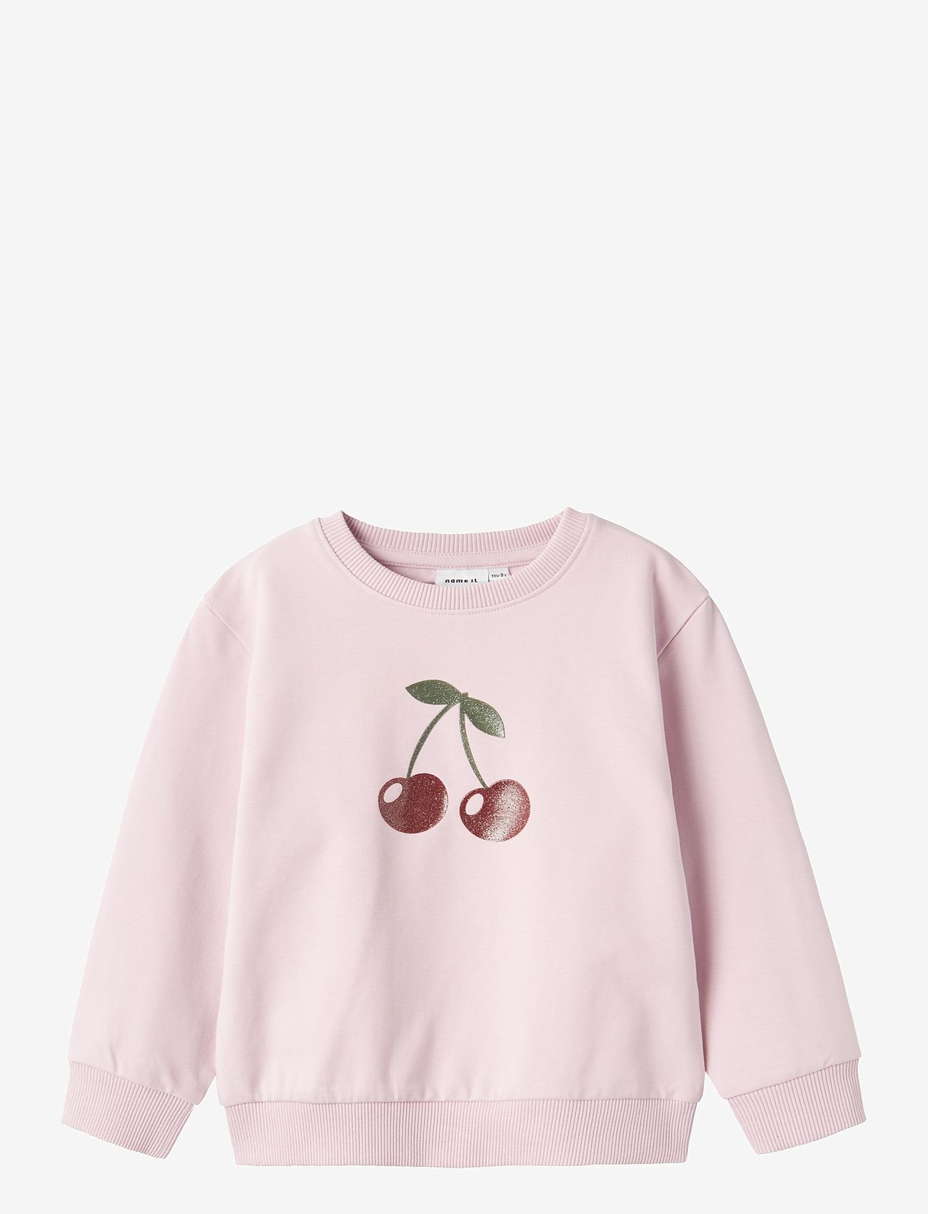 name it - NMFBELLOS NREG LS SWEAT UNB - winsome orchid - 0