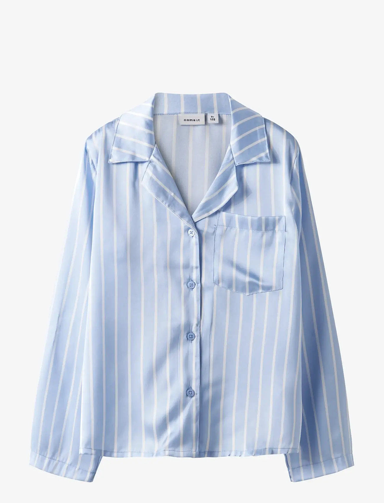 name it - NKFRUTH PY LS SHIRT BOX - langærmede skjorter - kentucky blue - 0