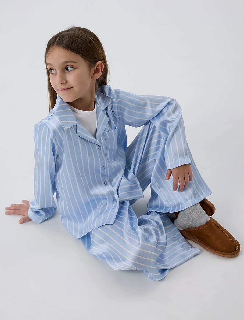 name it - NKFRUTH PY LS SHIRT BOX - langærmede skjorter - kentucky blue - 2