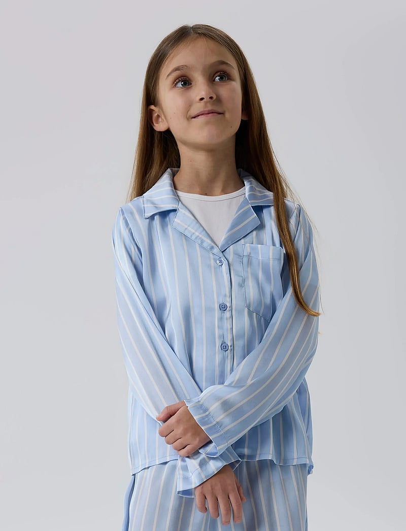 name it - NKFRUTH PY LS SHIRT BOX - langærmede skjorter - kentucky blue - 3
