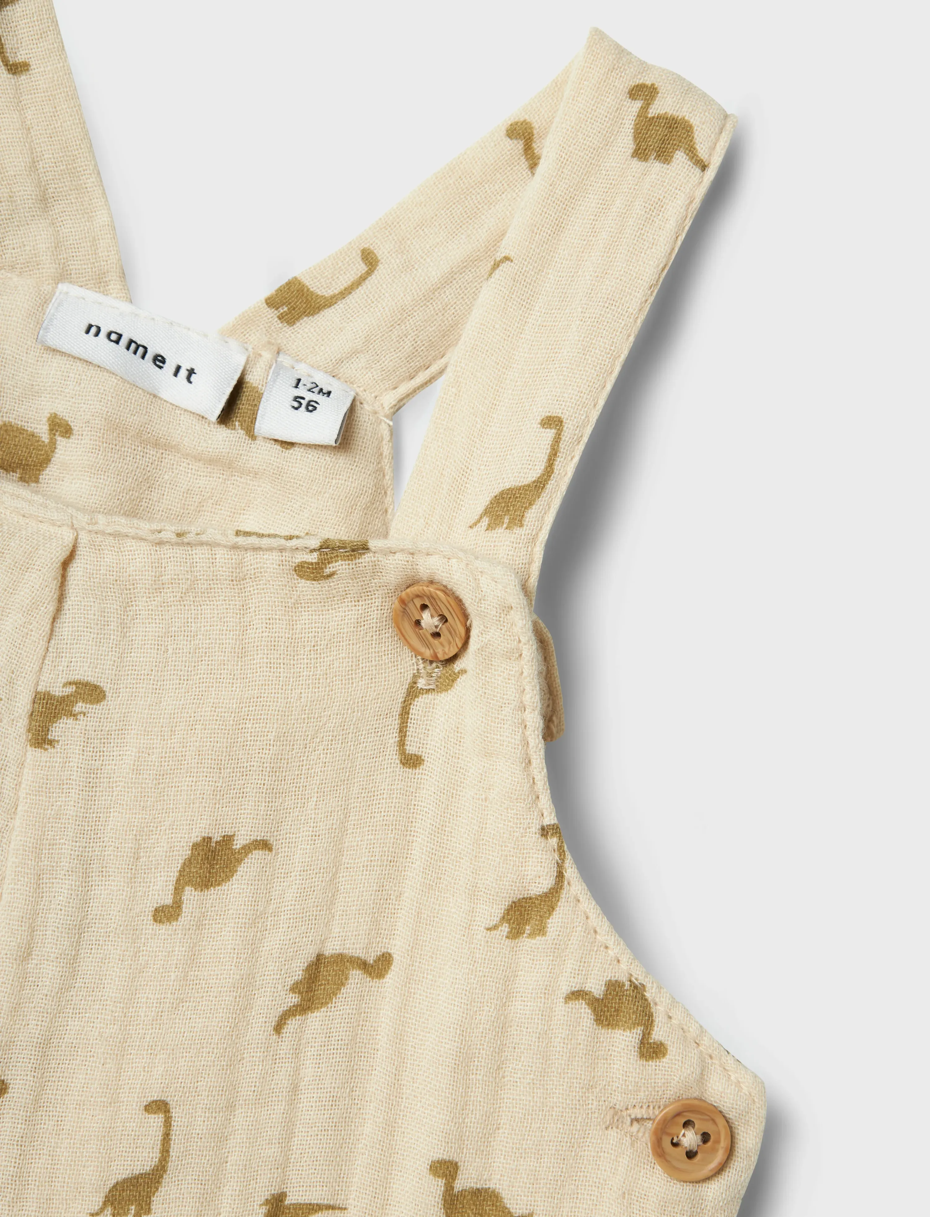 name it - NBMDEOVE OVERALL BOX - overalls - peyote - 2