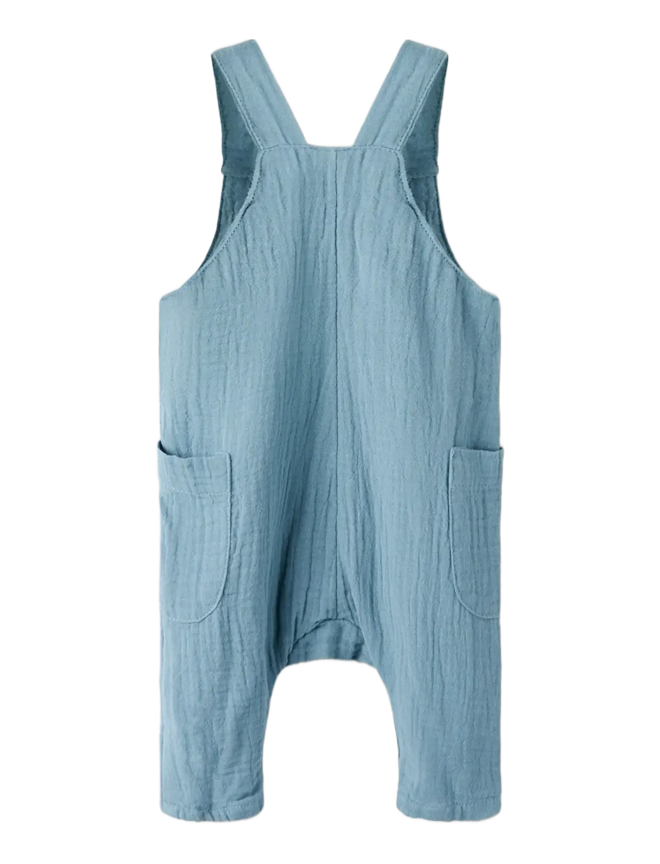 name it - NBMDEOVE OVERALL BOX - hängselbyxor - spring lake - 1