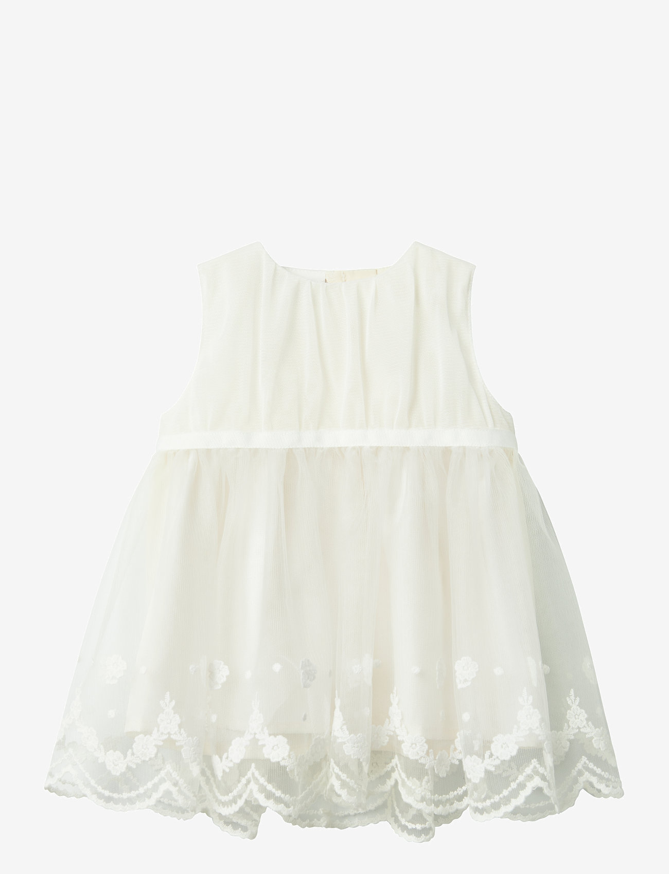 name it - NBFDEMILLE SPENCER - varrukateta beebi kleidid - cloud dancer - 0