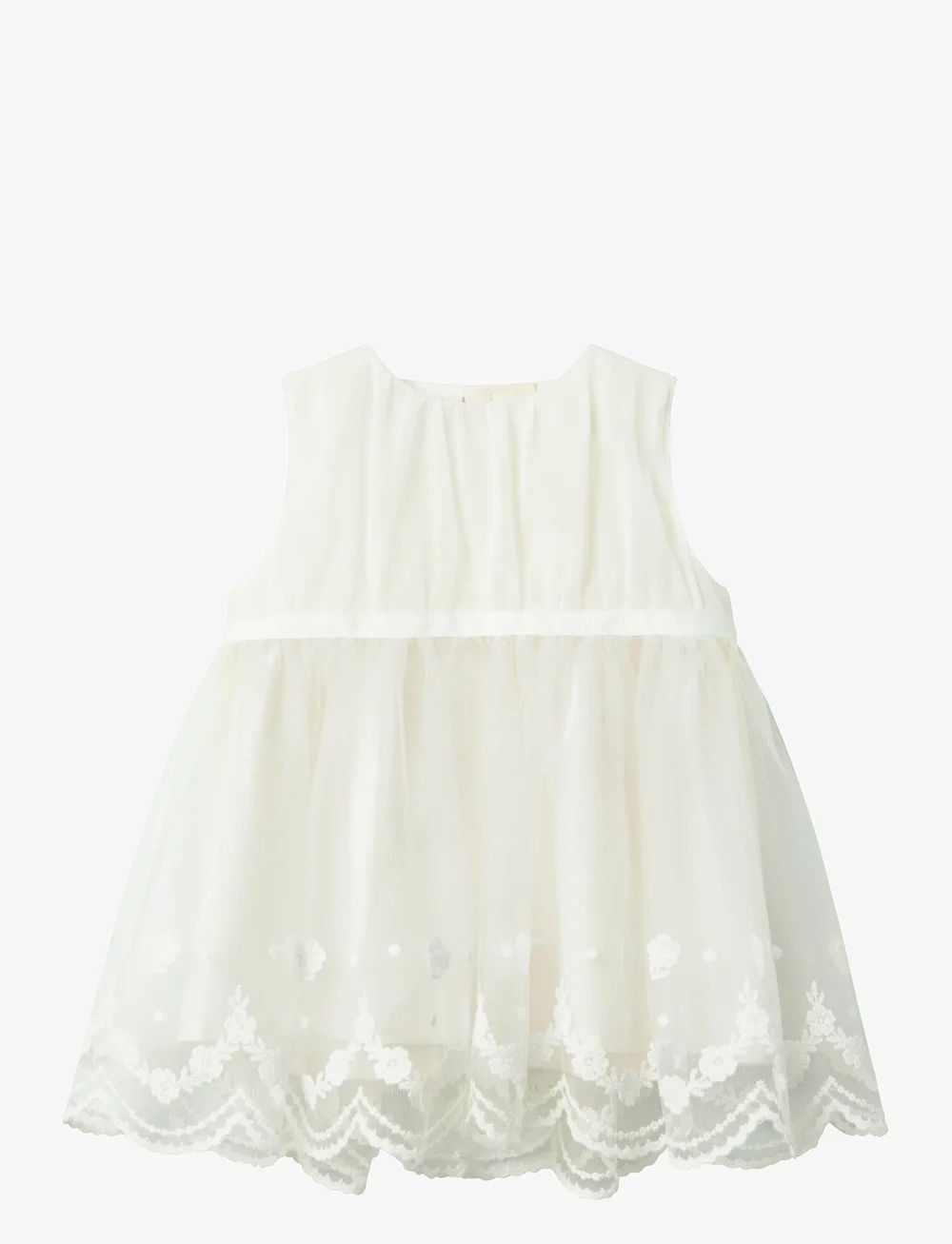 name it - NBFDEMILLE SPENCER - varrukateta beebi kleidid - cloud dancer - 0