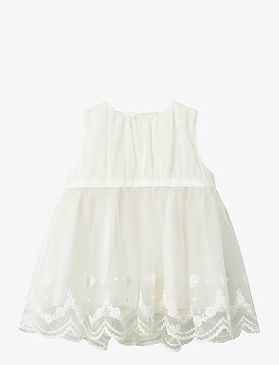 name it NBFDEMILLE SPENCER - Klänningar & Kjolar - CLOUD DANCER / cream
