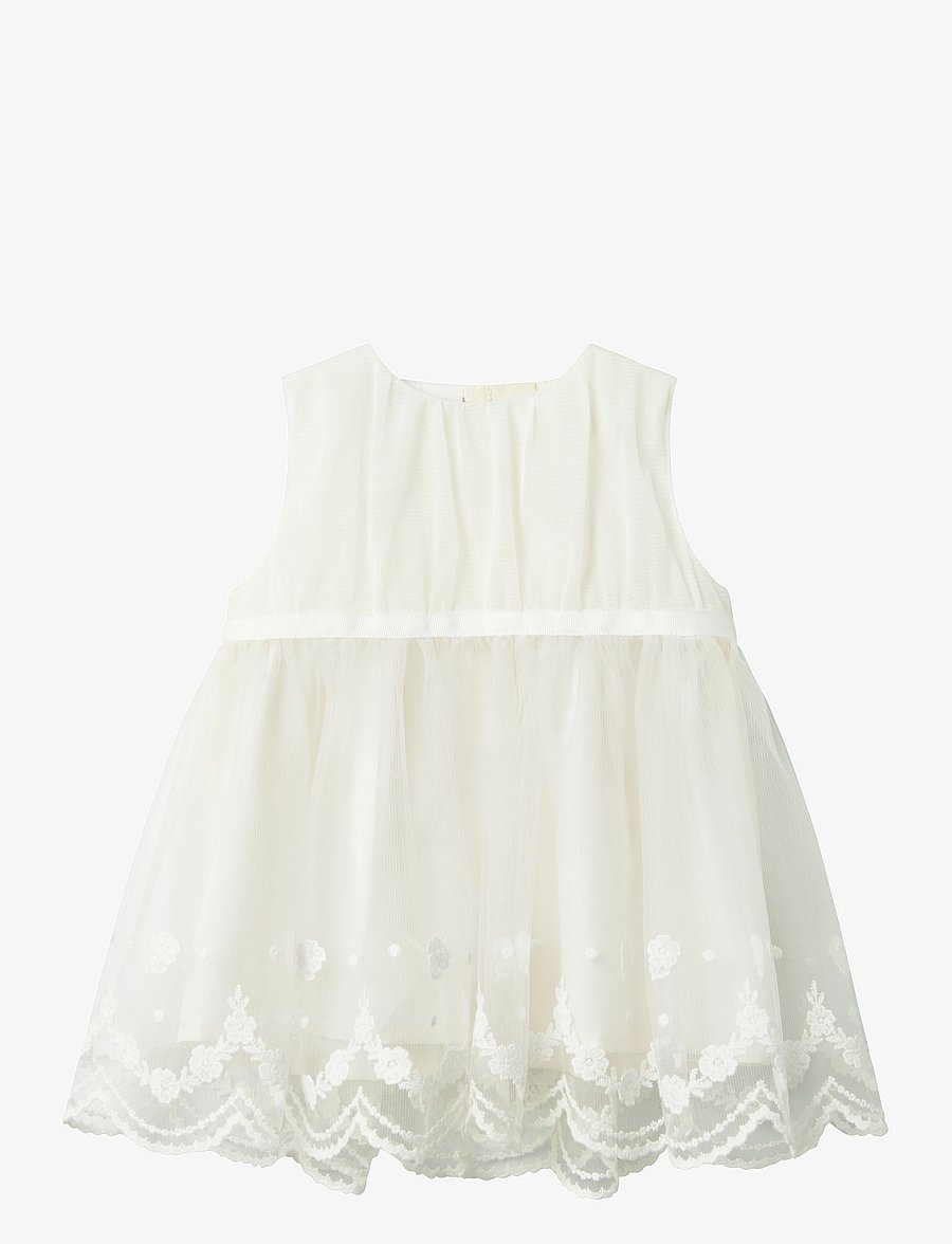 name it - NBFDEMILLE SPENCER - robes pour bébés sans manches - cloud dancer - 0