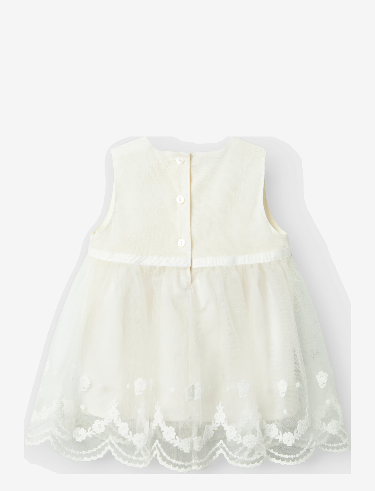 name it - NBFDEMILLE SPENCER - varrukateta beebi kleidid - cloud dancer - 1