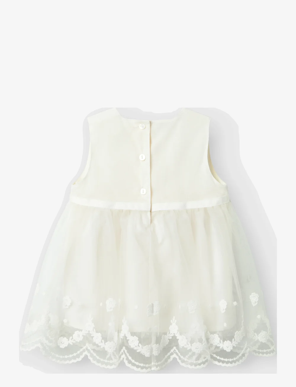 name it - NBFDEMILLE SPENCER - varrukateta beebi kleidid - cloud dancer - 1