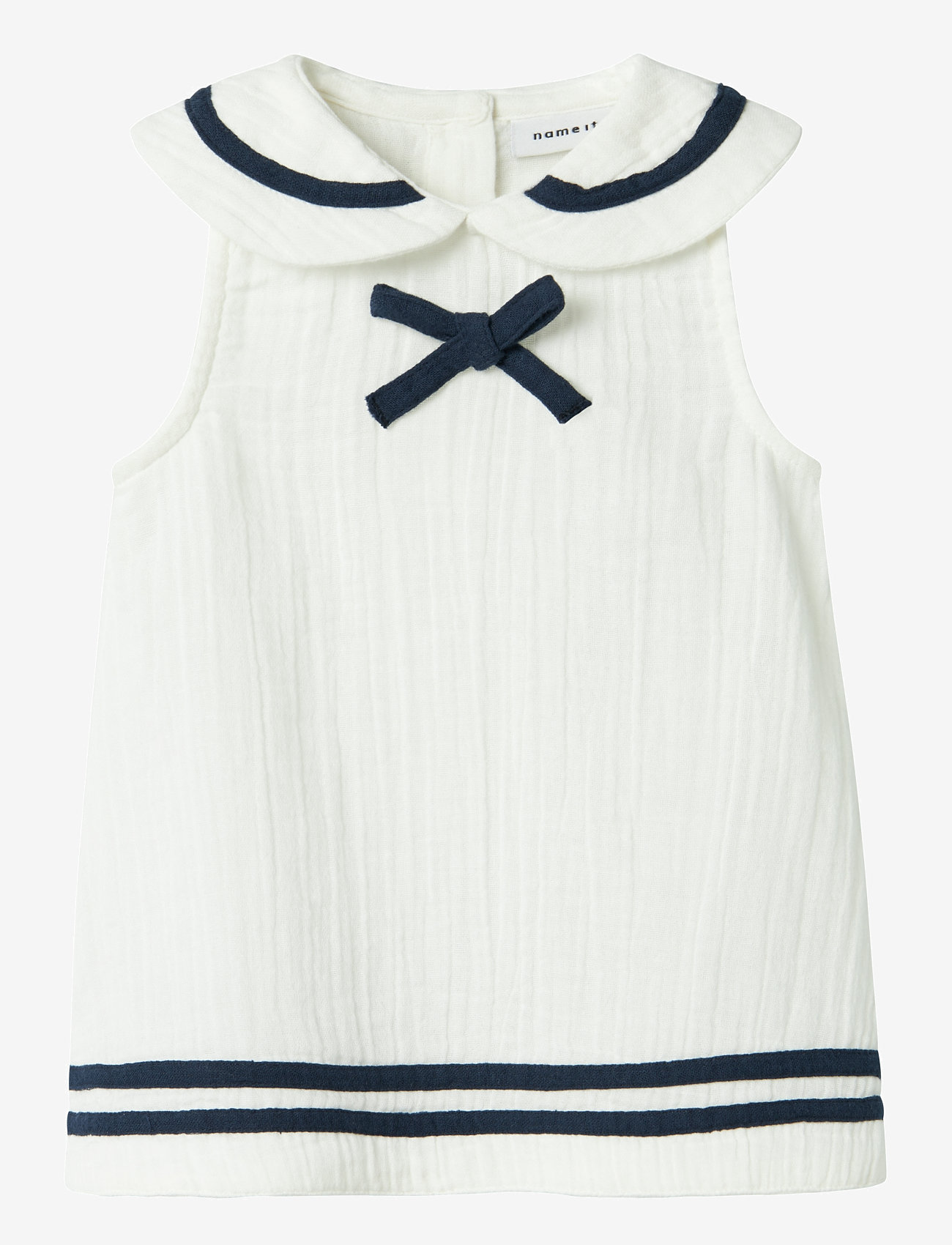 name it - NBFFASILOR SPENCER - Ärmellose freizeitkleider - cloud dancer - 0