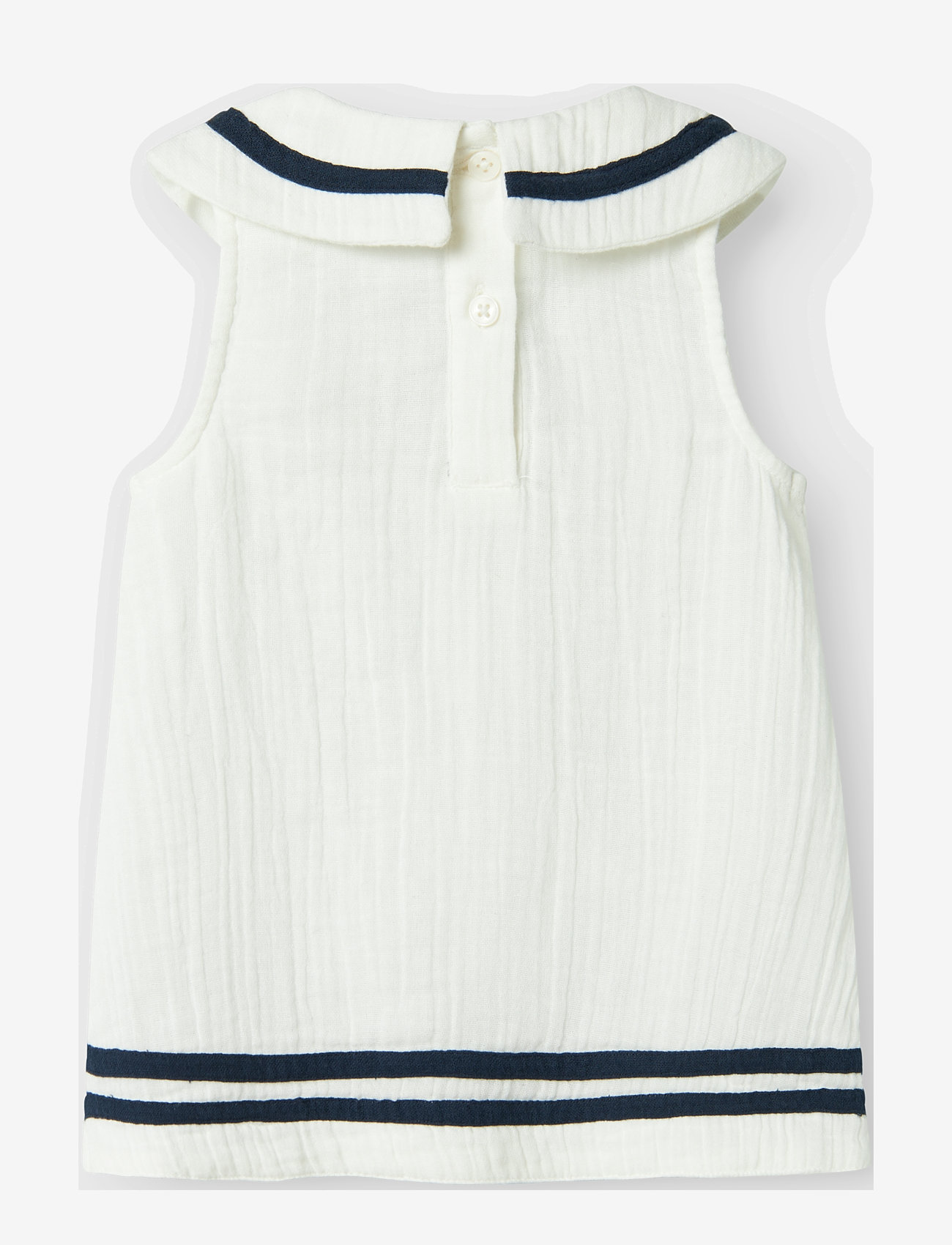 name it - NBFFASILOR SPENCER - Ärmellose freizeitkleider - cloud dancer - 1