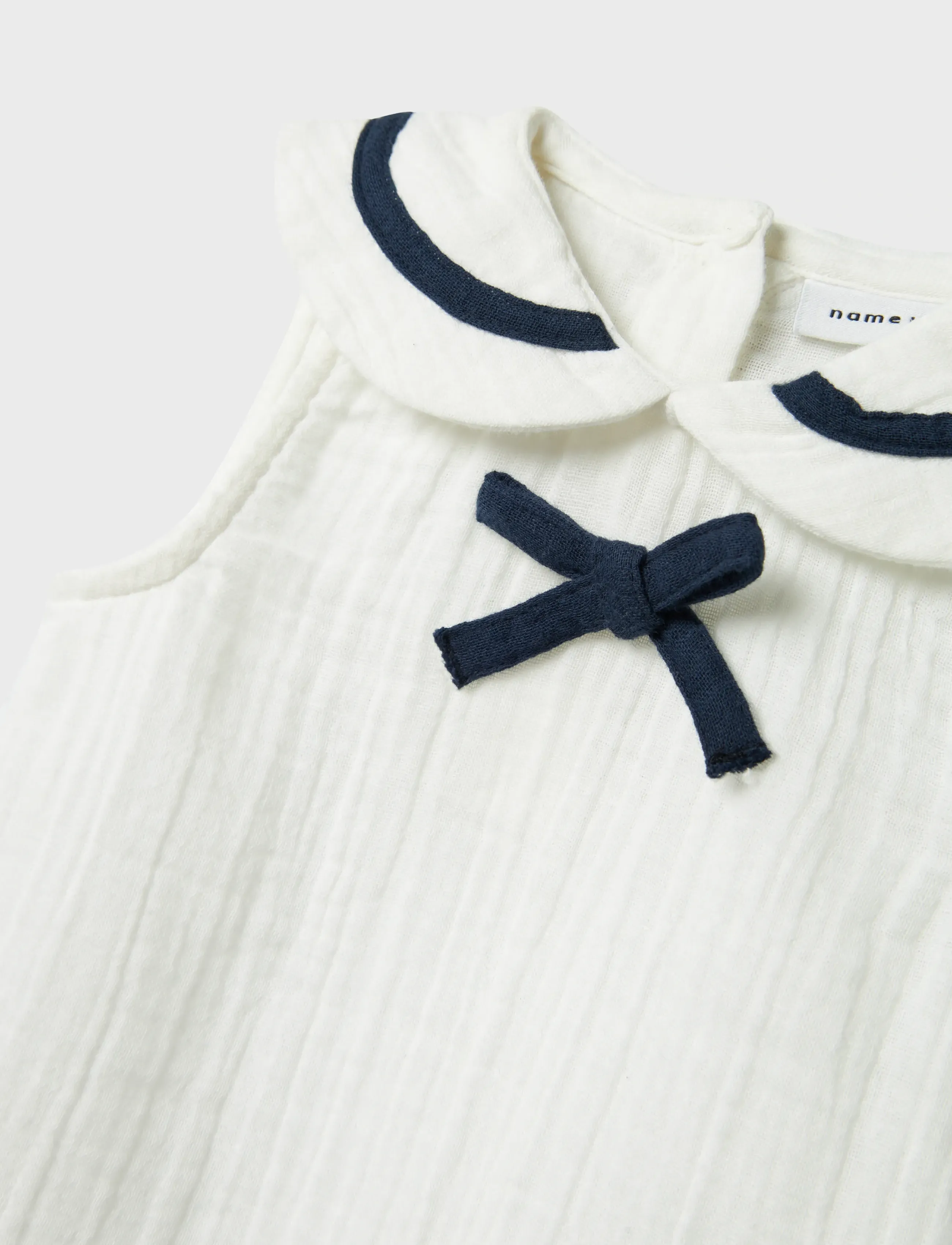 name it - NBFFASILOR SPENCER - armeløse hverdagskjoler - cloud dancer - 2