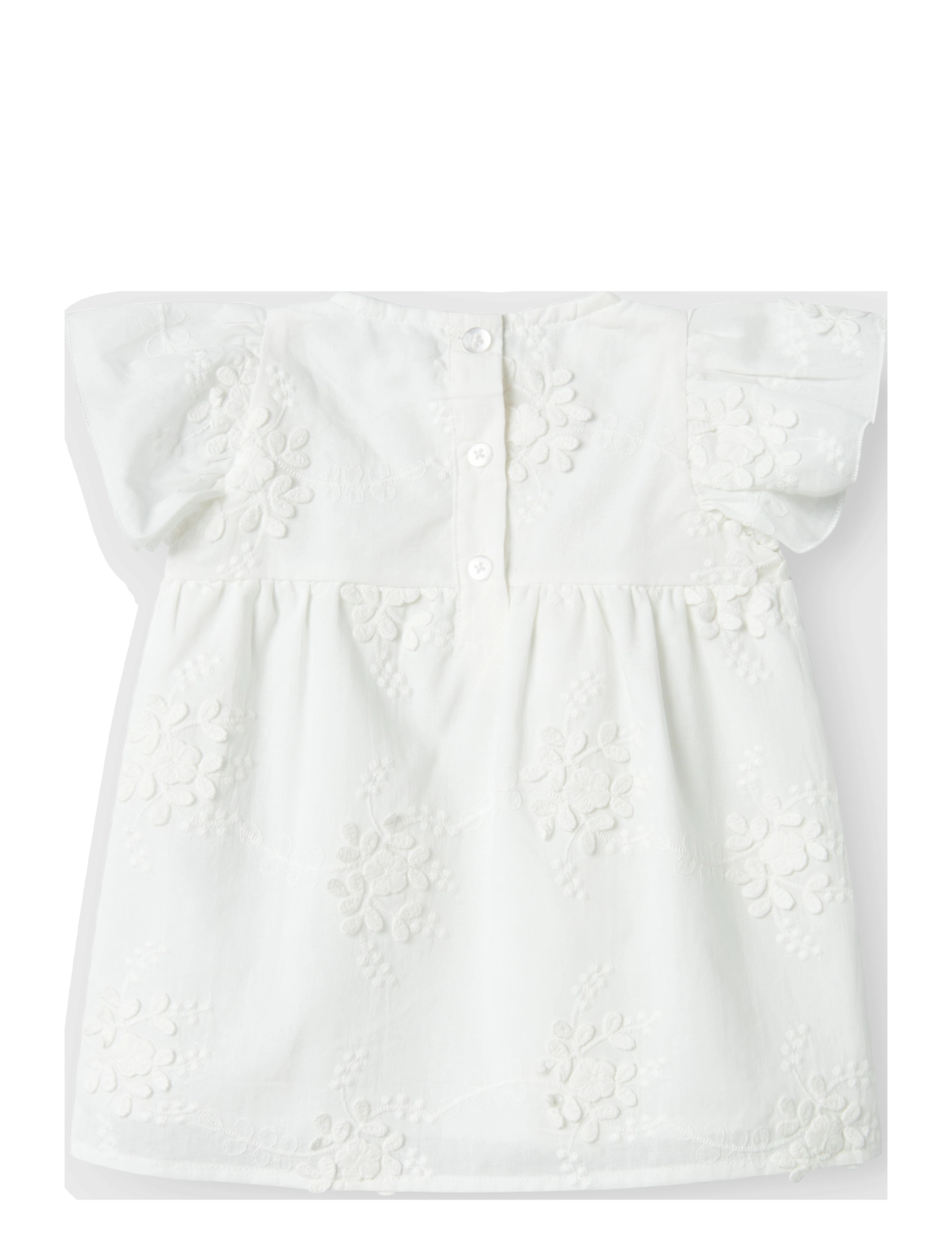 name it - NBFFASINE CAPSL DRESS - puserot & tunikat - bright white - 1