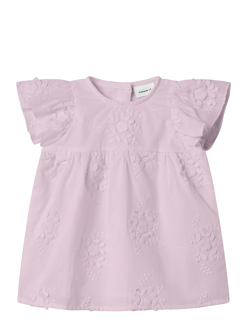 name it - NBFFASINE CAPSL DRESS - bluser & tunikaer - light lilac - 0