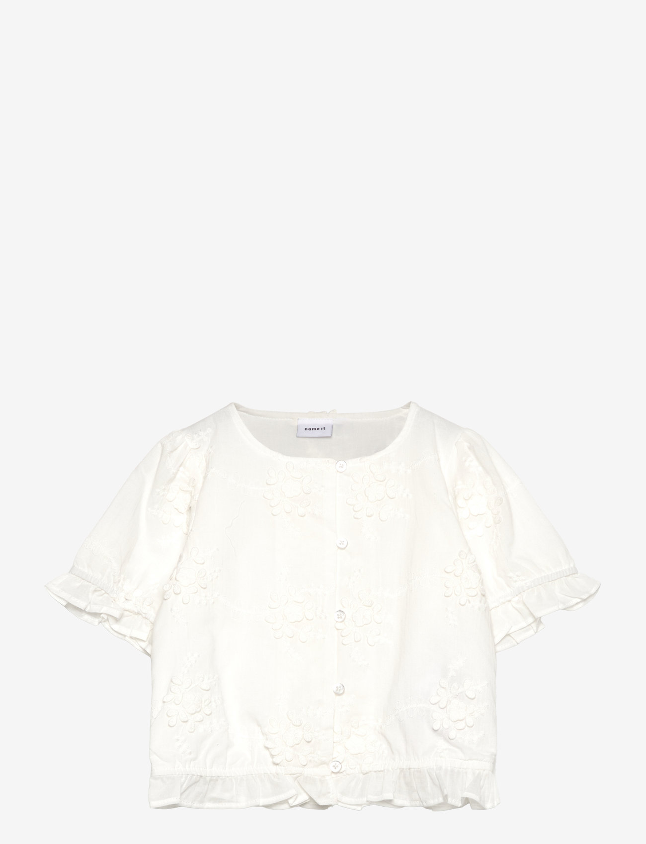 name it - NMFFASINE SS TOP - die niedrigsten preise - bright white - 0