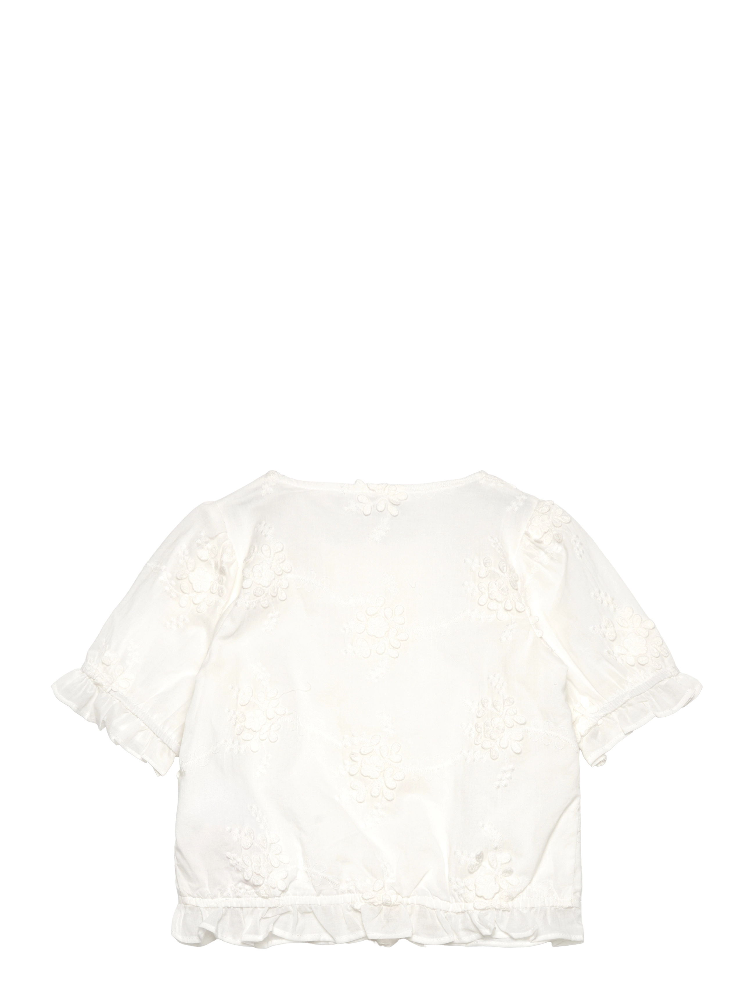 name it - NMFFASINE SS TOP - t-shirts - bright white - 2