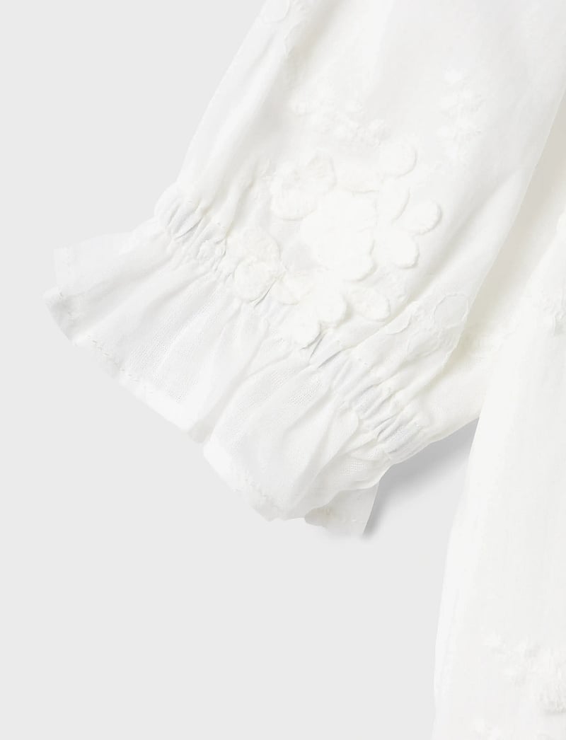 name it - NMFFASINE SS TOP - oberteile & t-shirts - bright white - 3