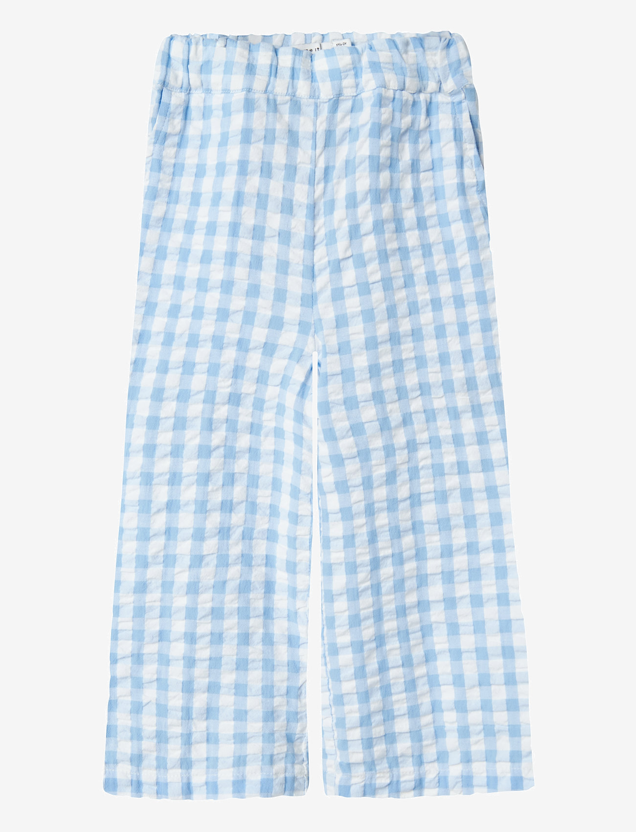 name it - NMFFISINA WIDE PANT - babyhosen - bright white - 0