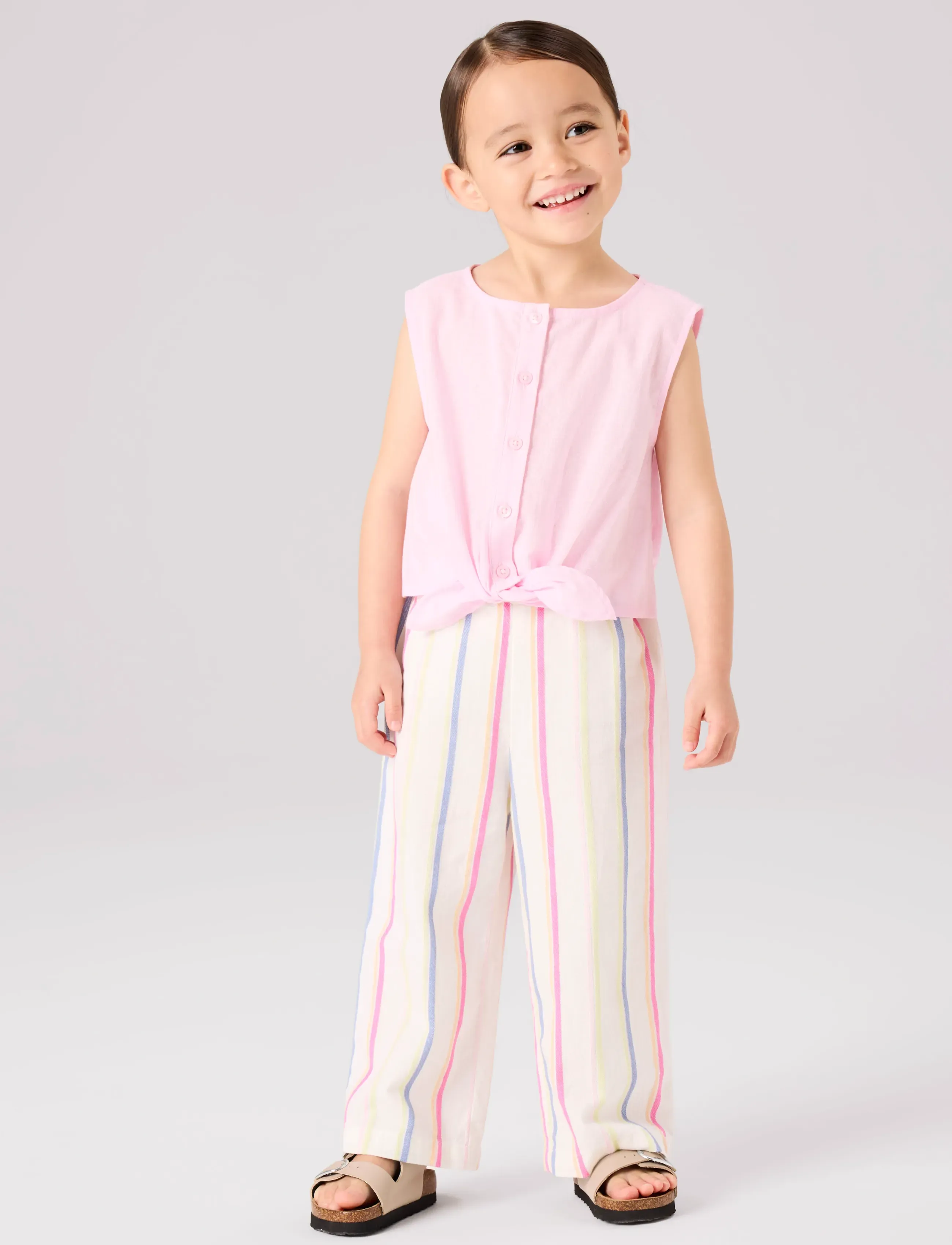 name it - NMFFIMY PANT - gode sommertilbud - strawberry moon - 2