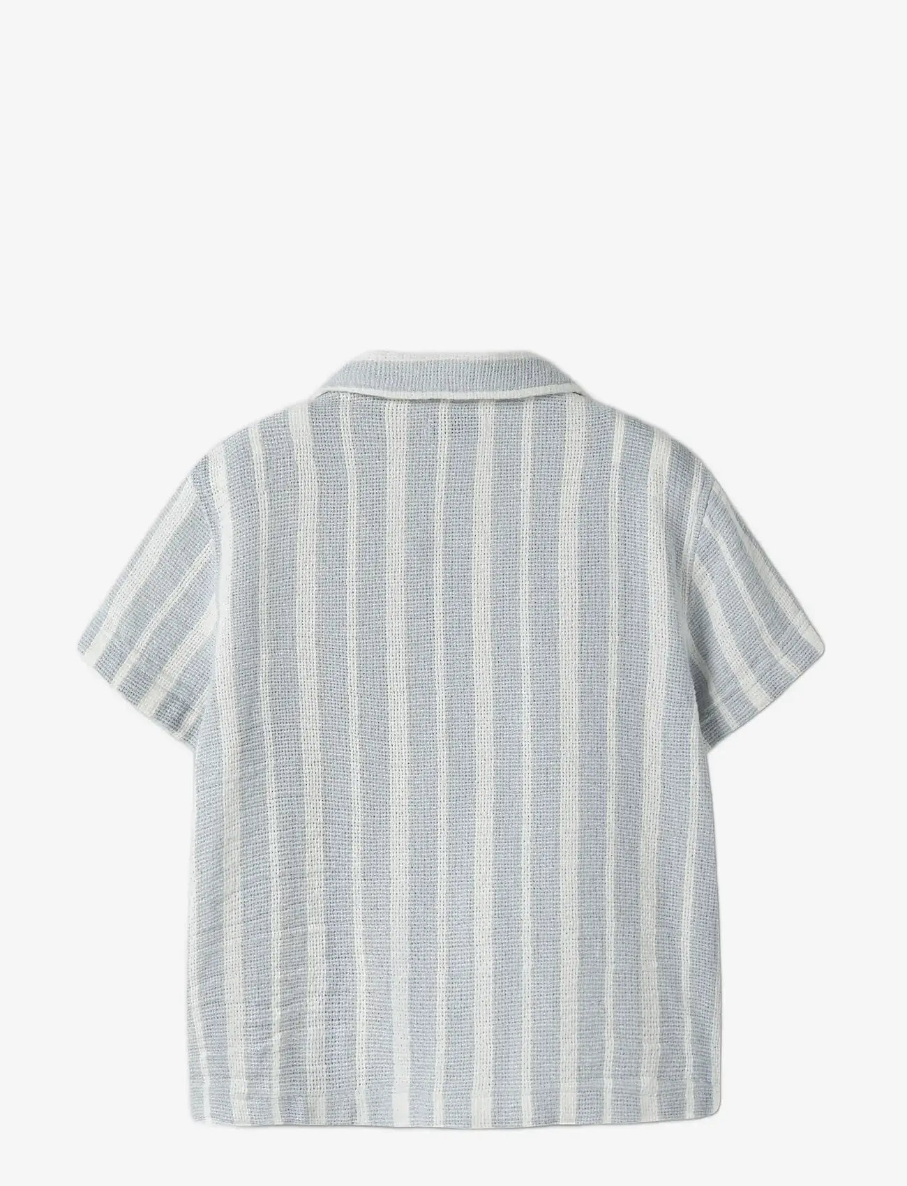 name it - NKMFOKO SS NREG SHIRT - lühikeste varrukatega särgid - blue fog - 1