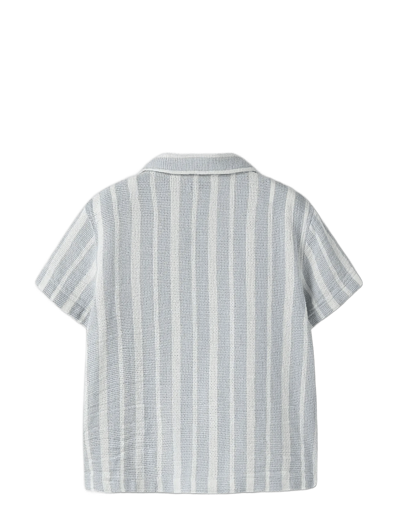 name it - NKMFOKO SS NREG SHIRT - lühikeste varrukatega särgid - blue fog - 1