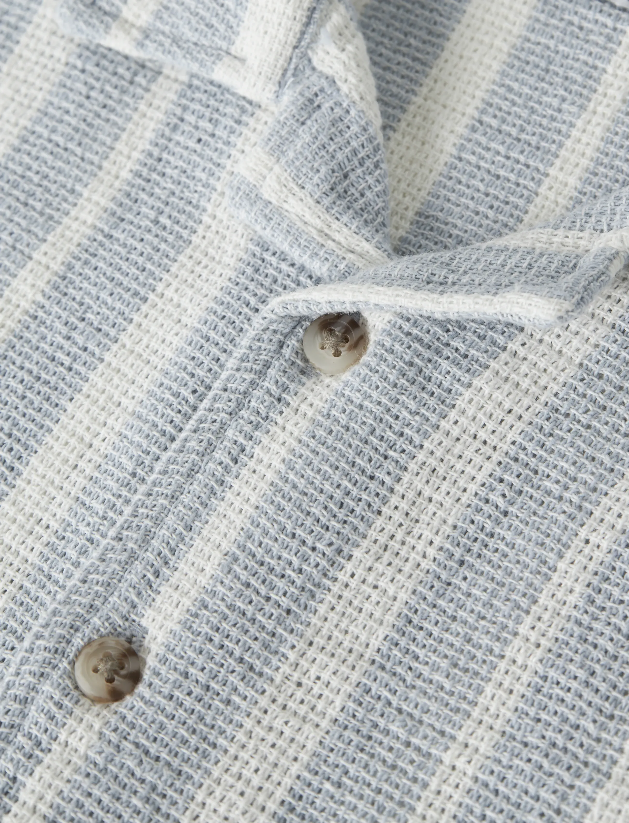 name it - NKMFOKO SS NREG SHIRT - kurzärmlige hemden - blue fog - 3